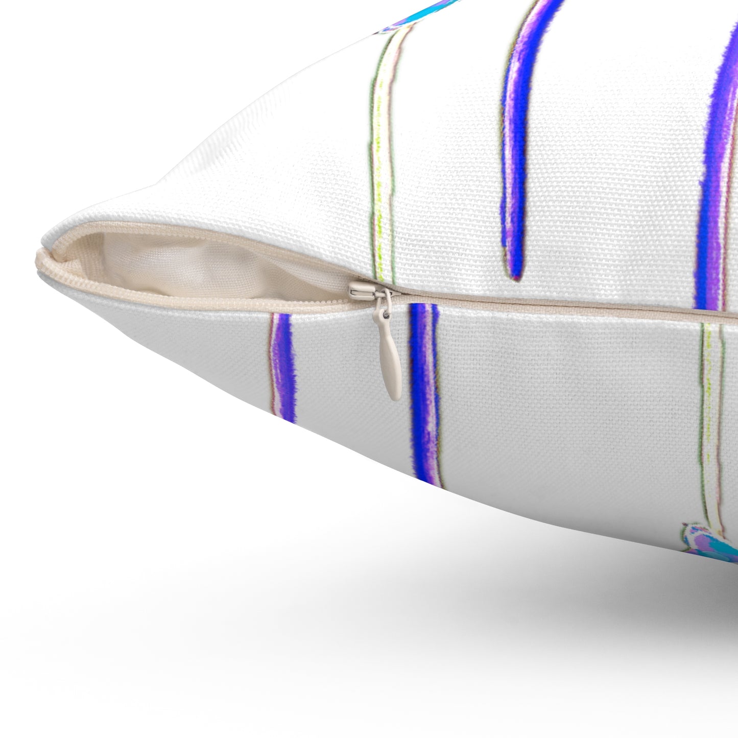 Pinwheel Polyester Square Pillow A