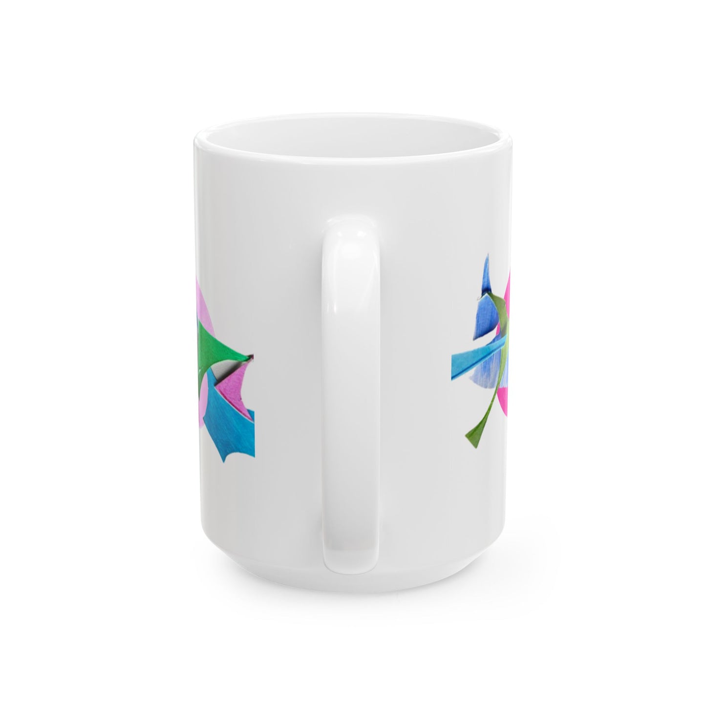 Pattern Play Mug Fuchsia Red Pink