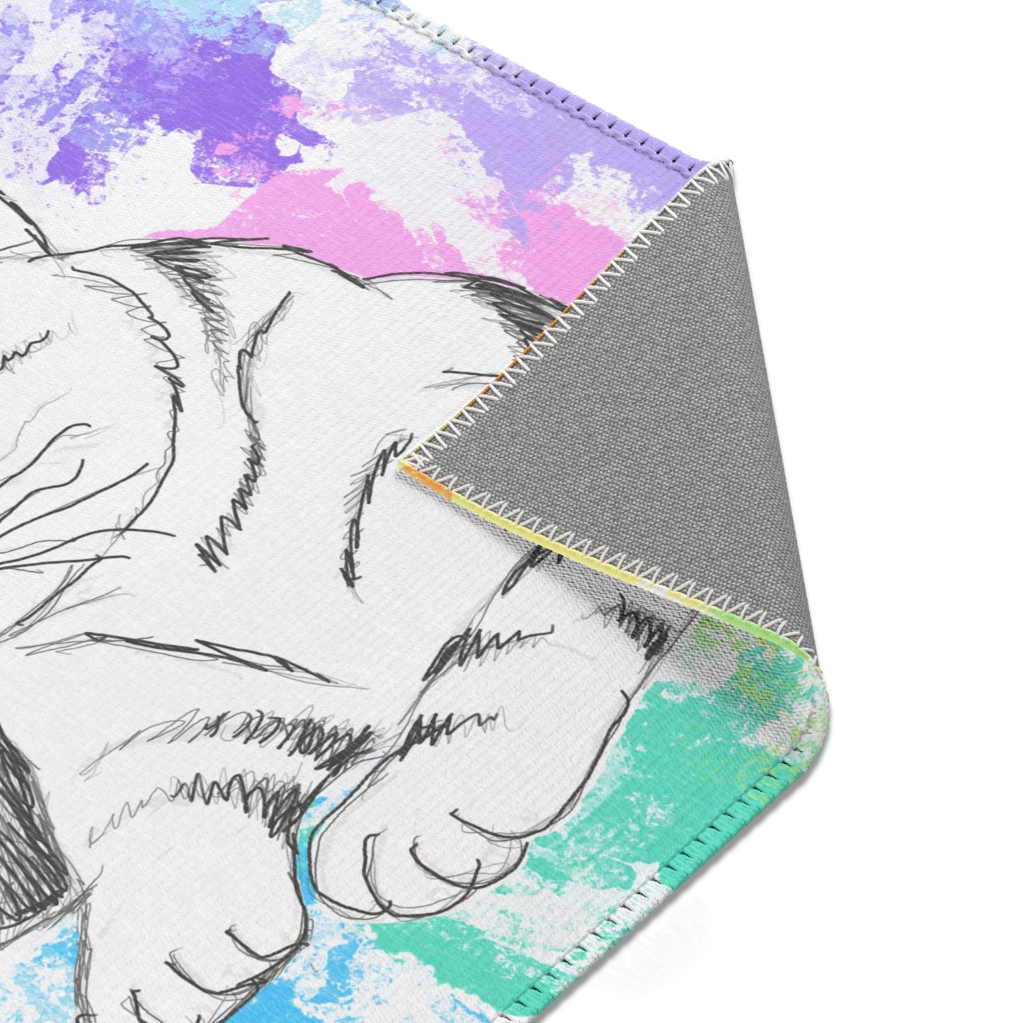 Kitty Fun Indoor Area Rugs