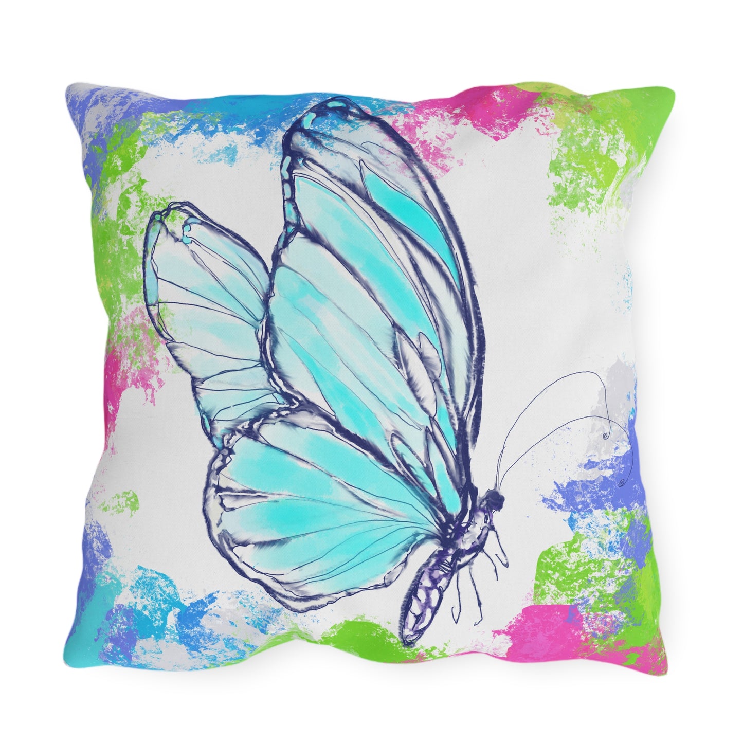 Swing Outdoor Pillow Gratitude gives birth to Joy