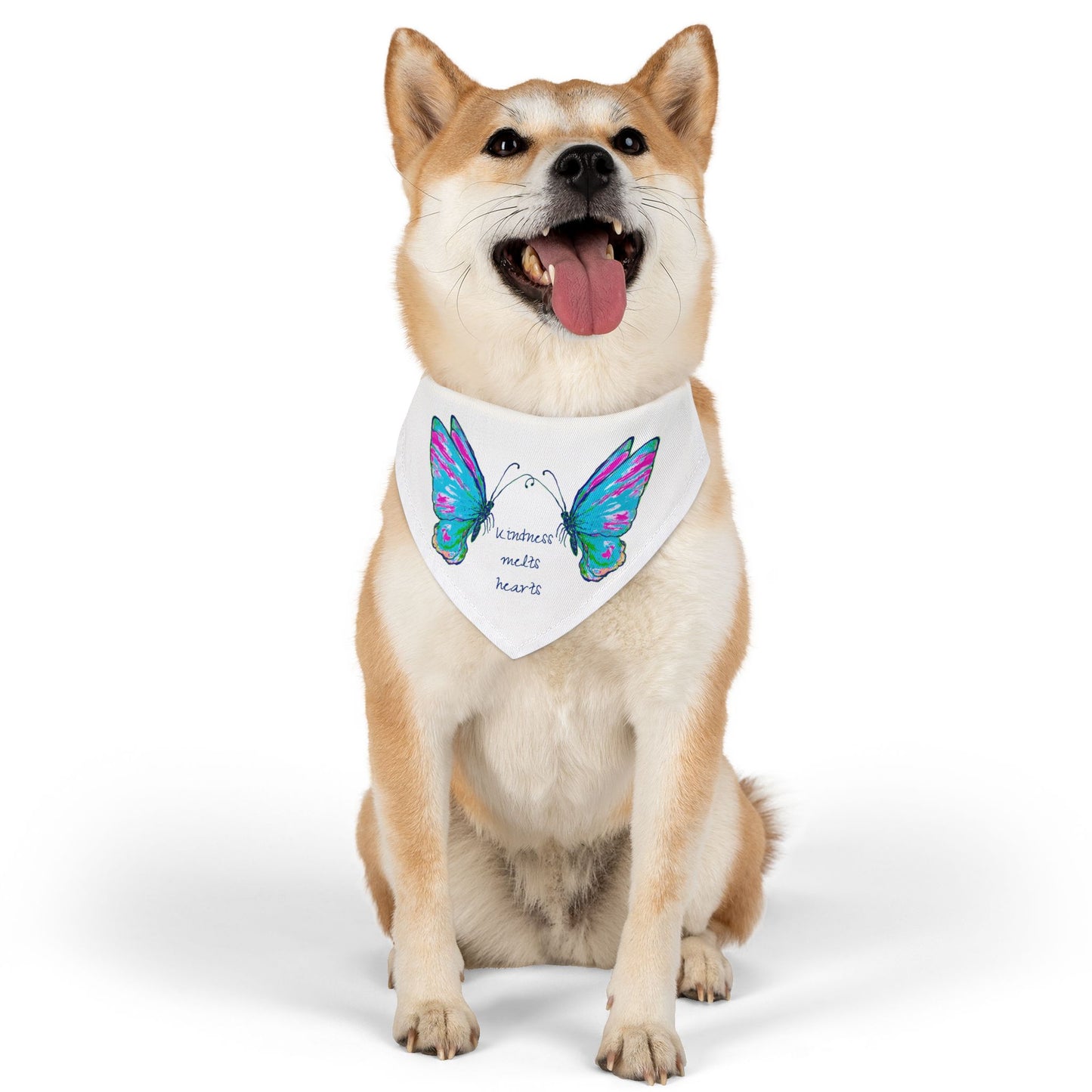 Pet Bandana Collar Kindness melts hearts