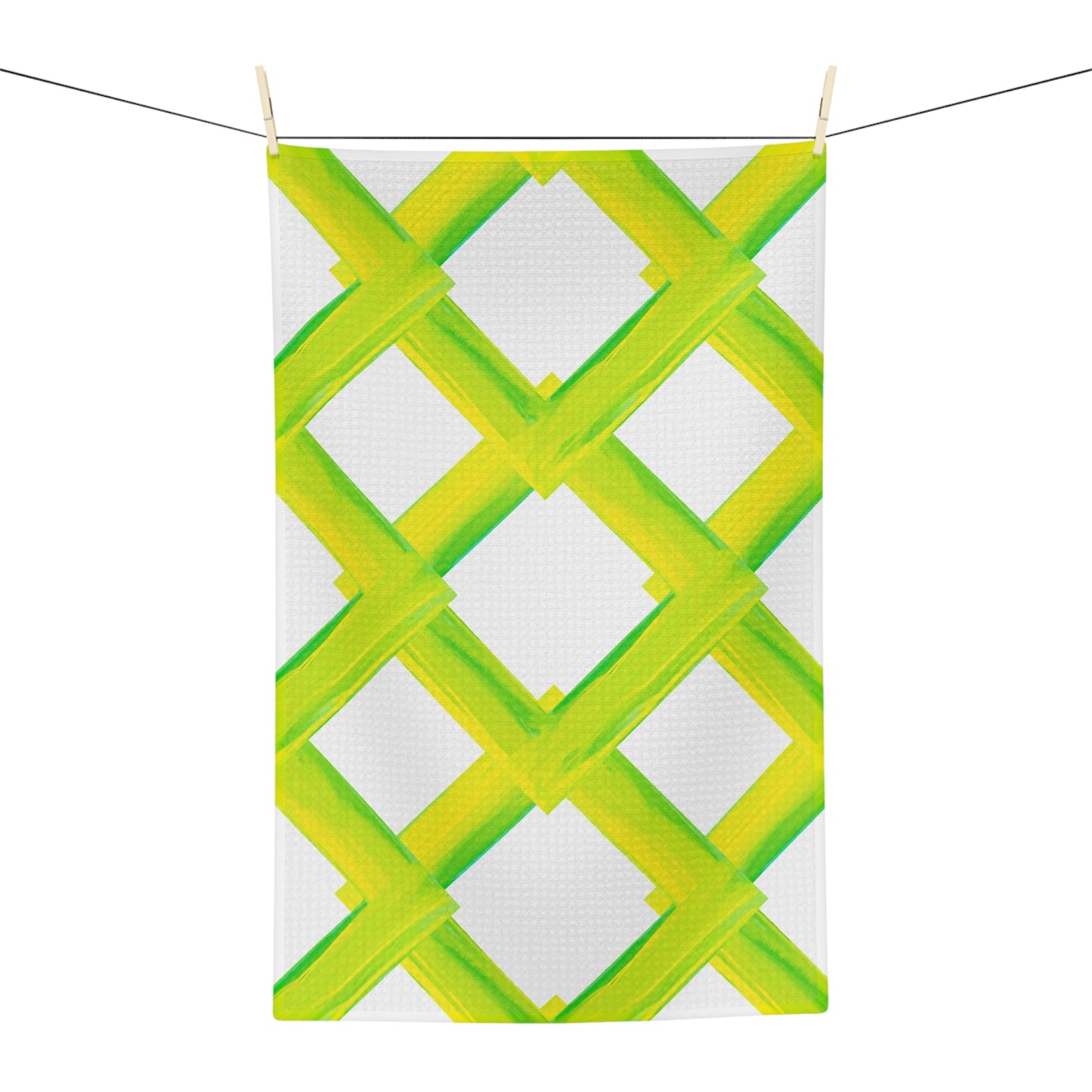 Microfiber Dish Towel Cheerful Lattice