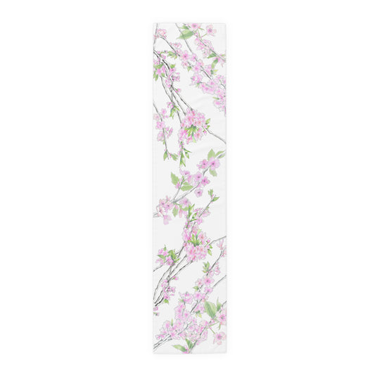 Cherry Blossoms Table Runner