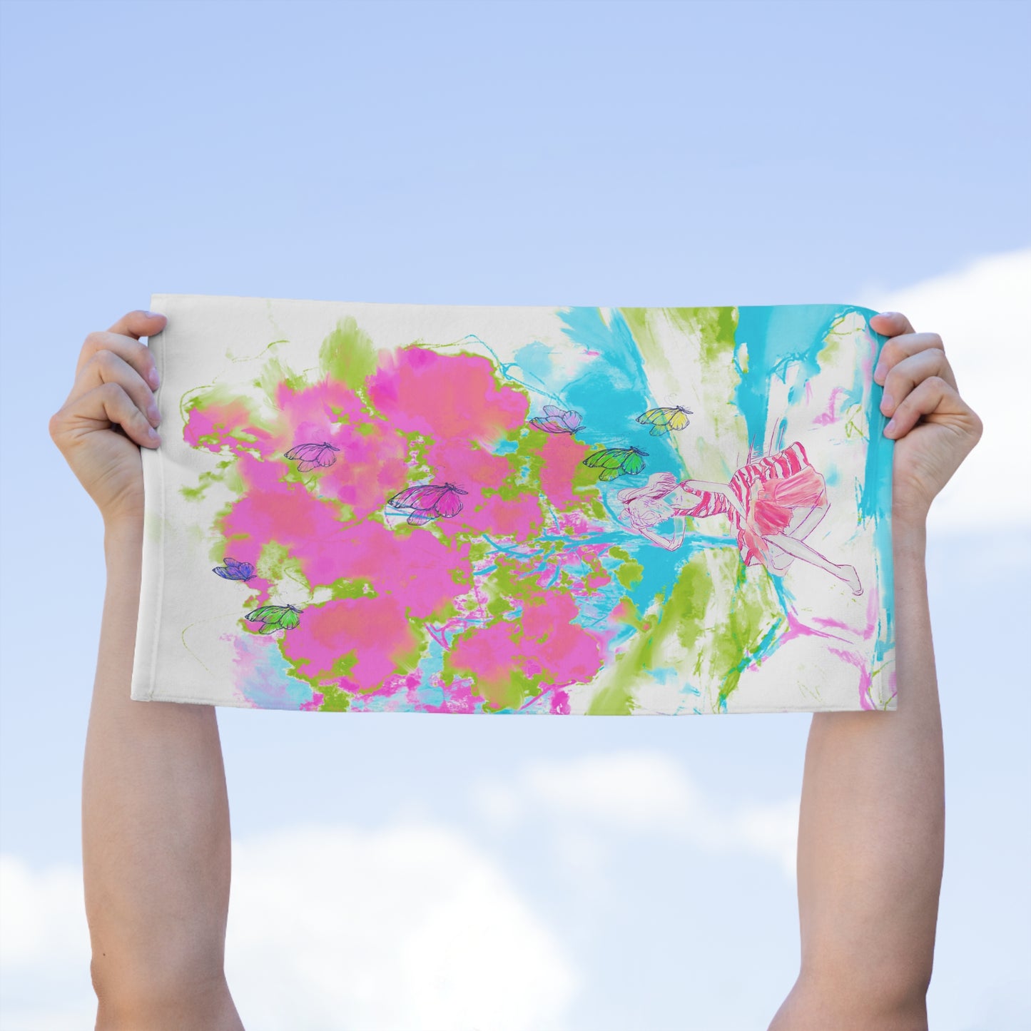 Rally Towels Butterfly Daydream