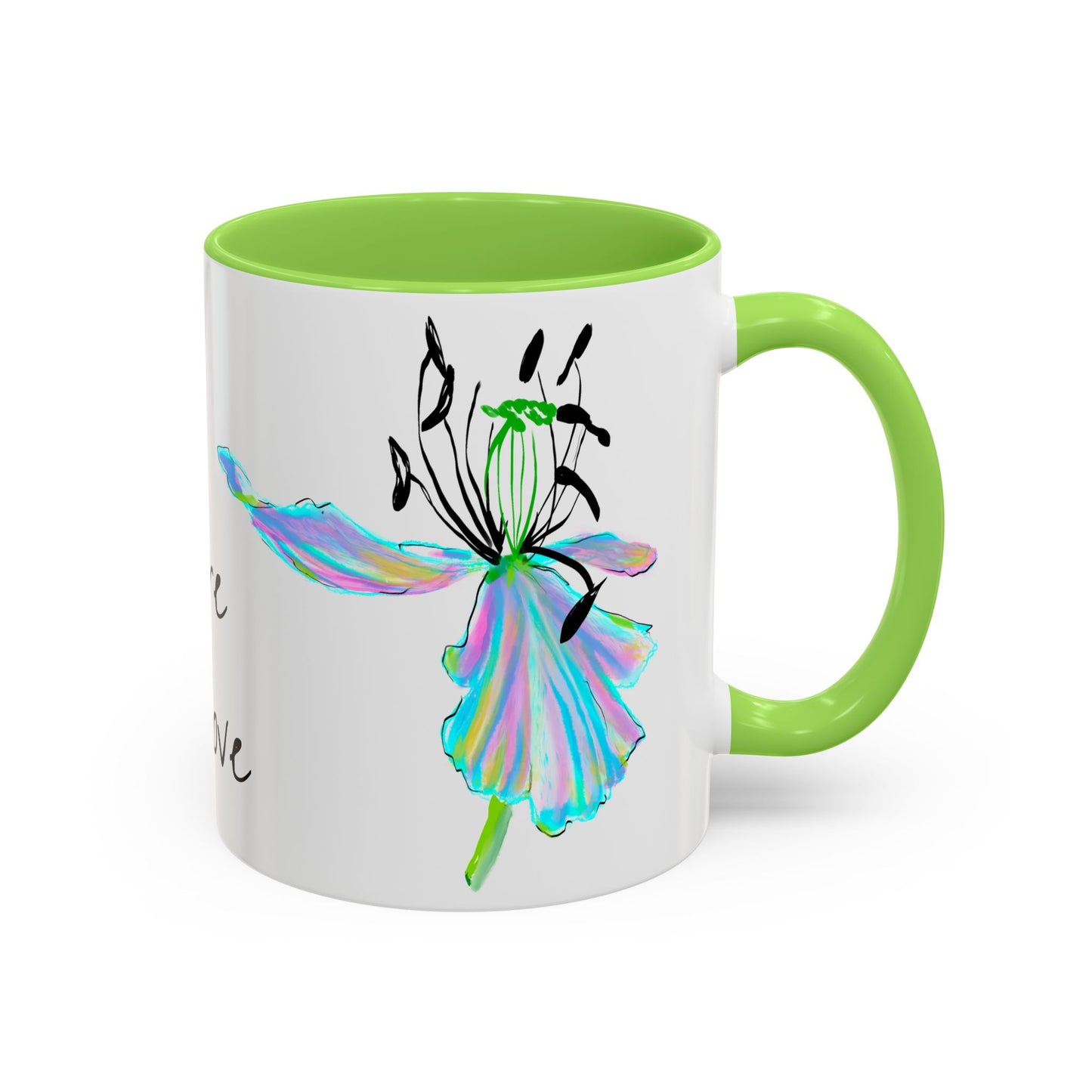 Vibrant Tulips Mugs “Dare to Love”