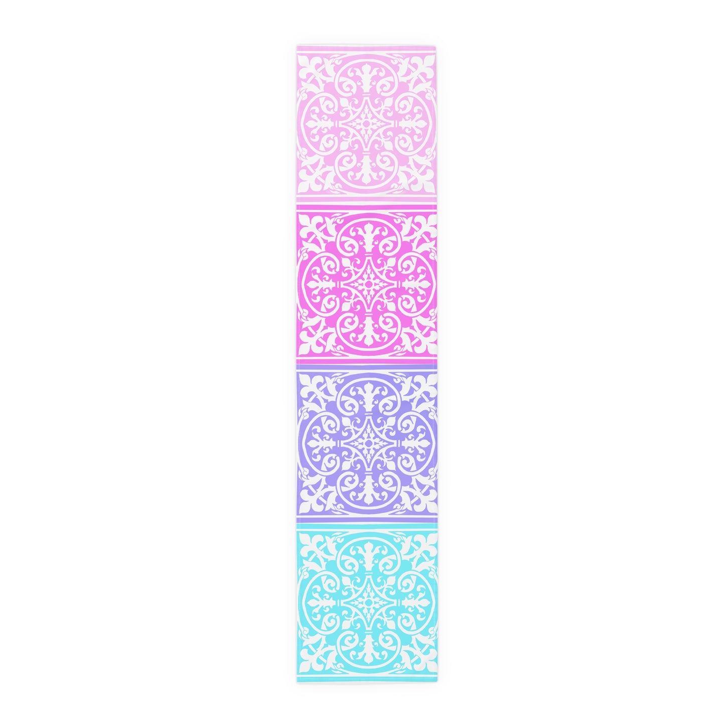 Scrollwork Table Runner (Cotton, Poly)