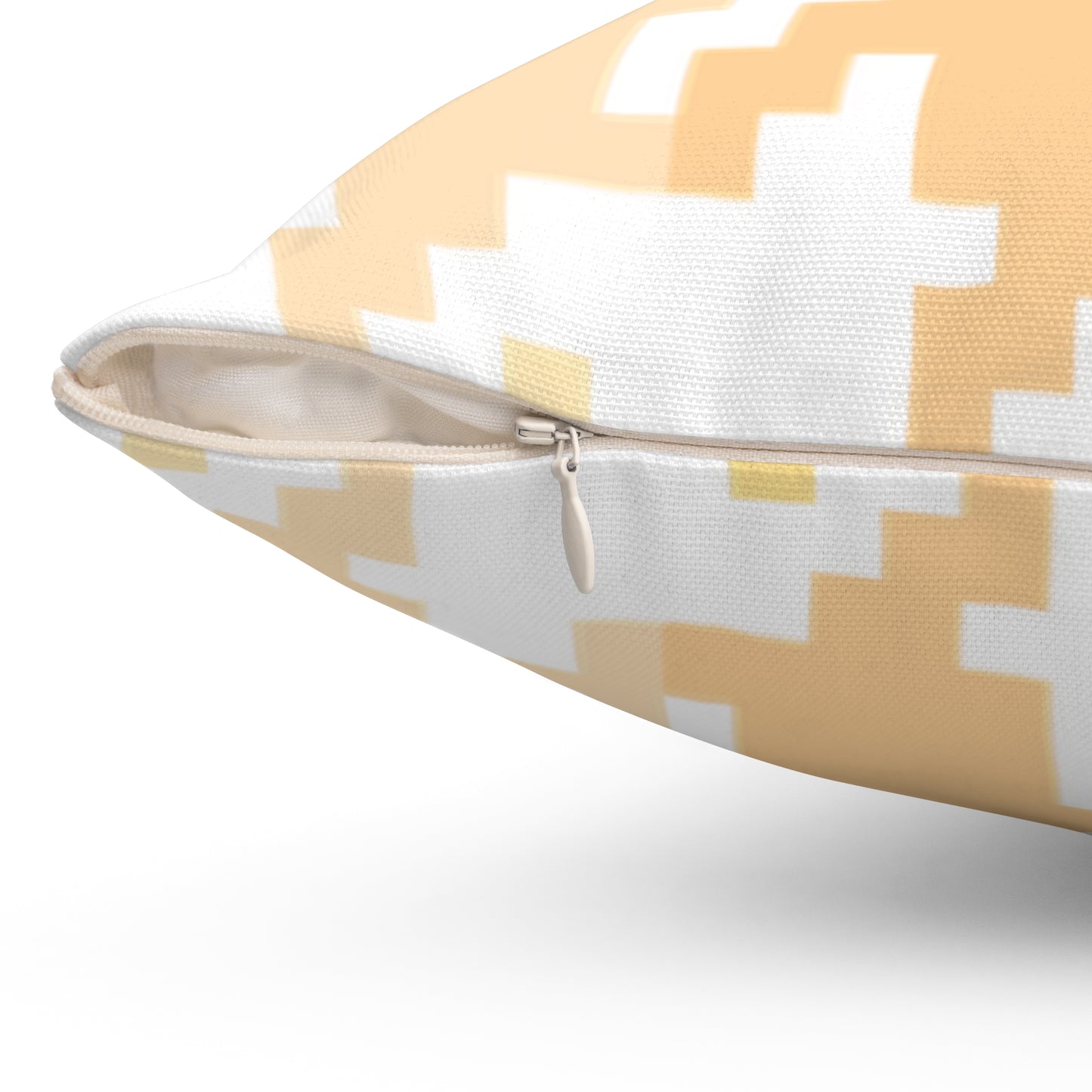 Hounds Tooth Fun Pillow Pink/Orange