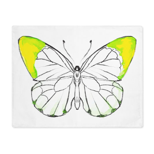 Chroma Lemon/Lime Placemat, 1pc