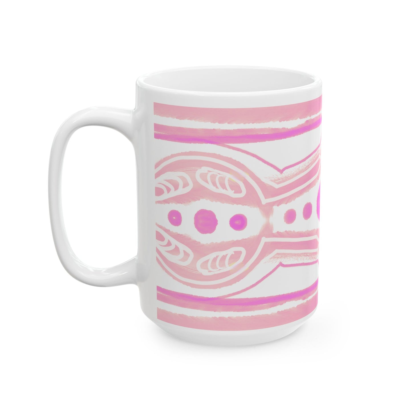 Pattern Play Mug Dark Pink