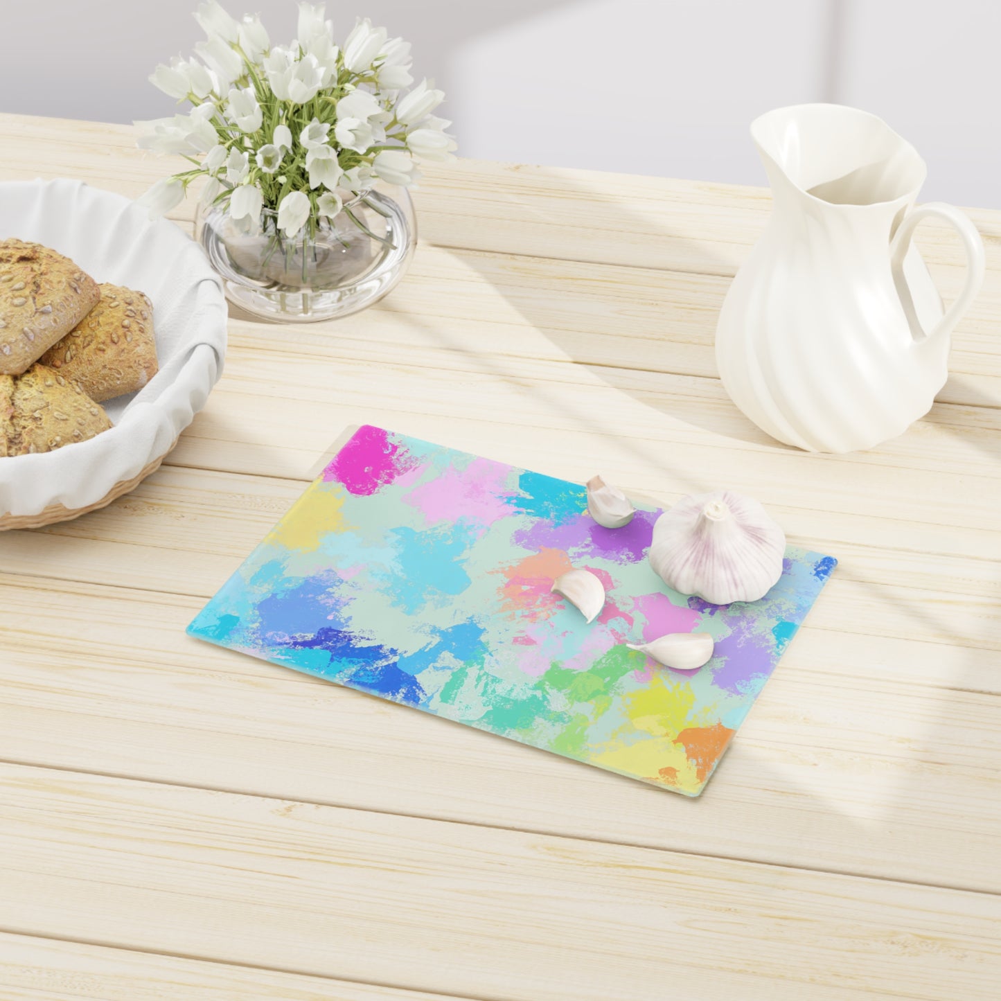 Glass Cutting Boards Abstract