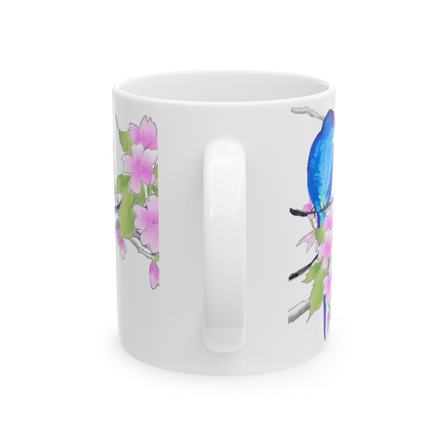 Blossoms & Birds Ceramic Mugs