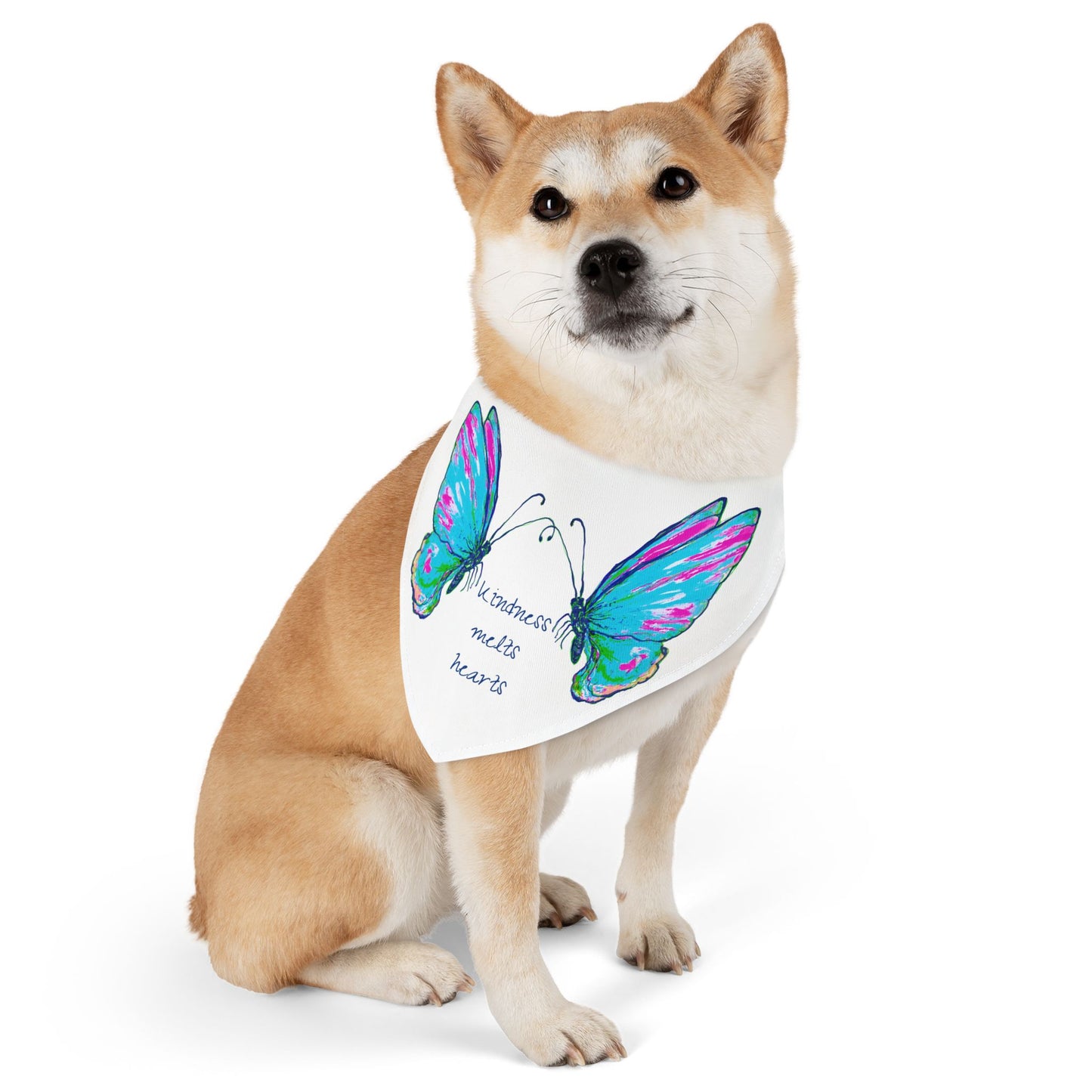 Pet Bandana Collar Kindness melts hearts