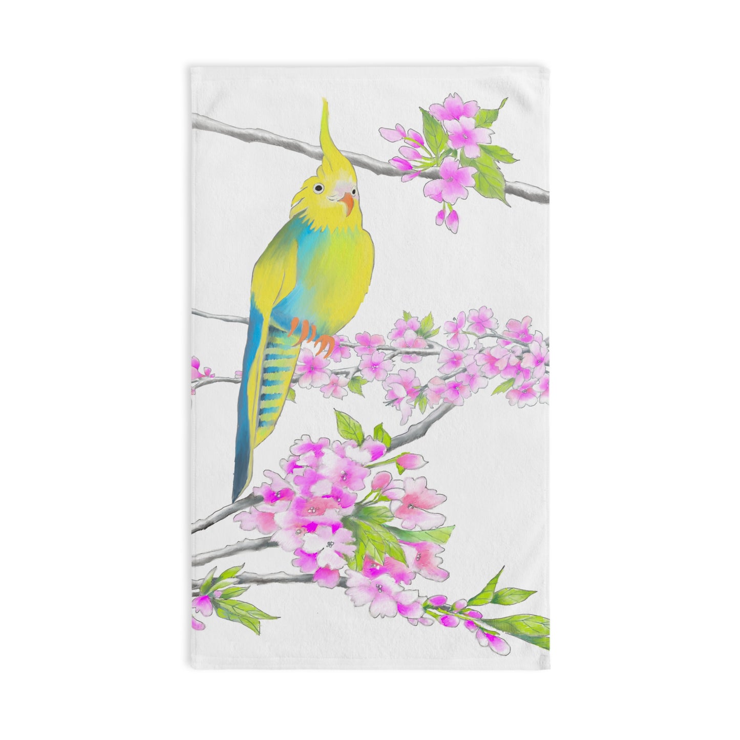 Hand Towels Cherry Chirp