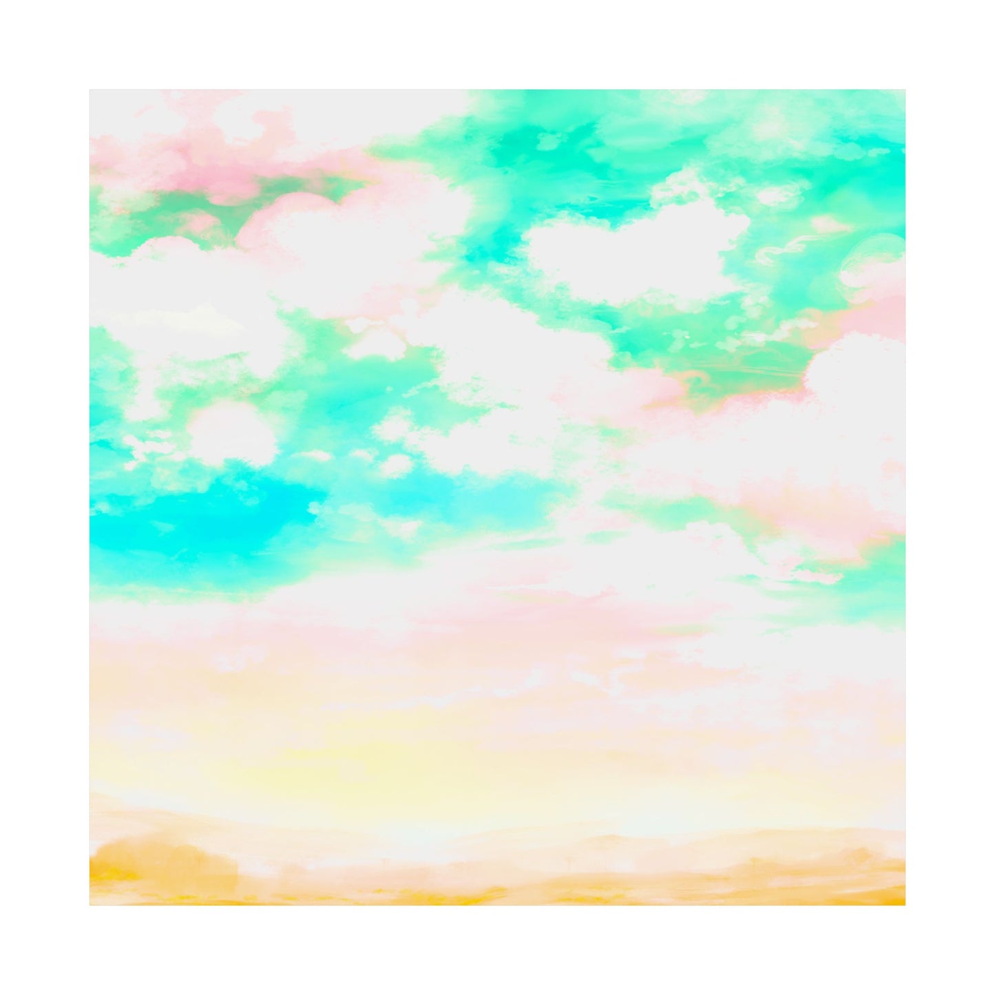 Art Decor Matte Posters Cloud Song