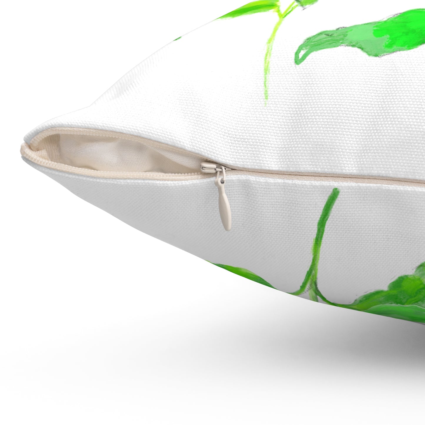 Flower Fun Spun Polyester Square Pillow