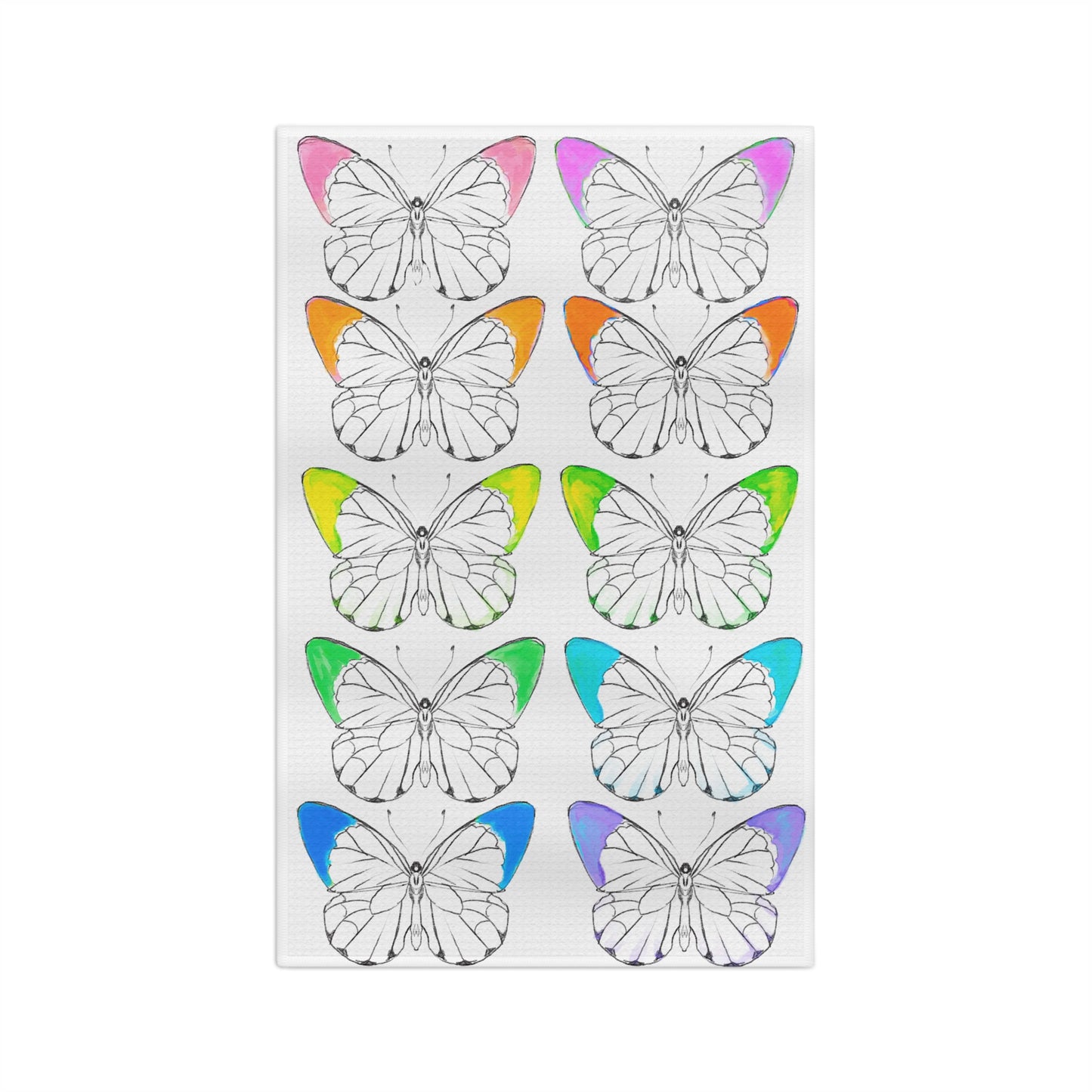 Chroma Microfiber Tea Towel