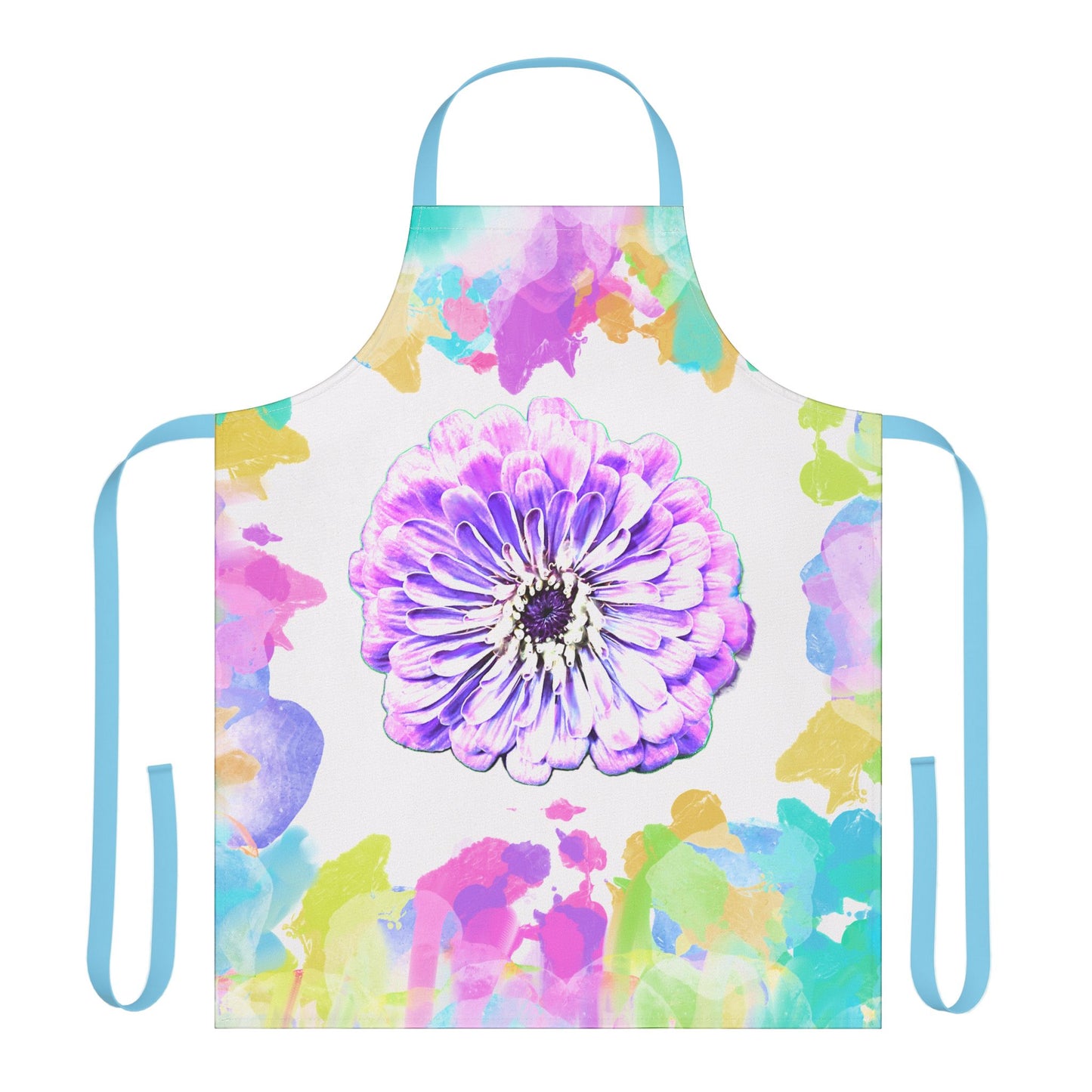 Zinnia Color Splash Apron