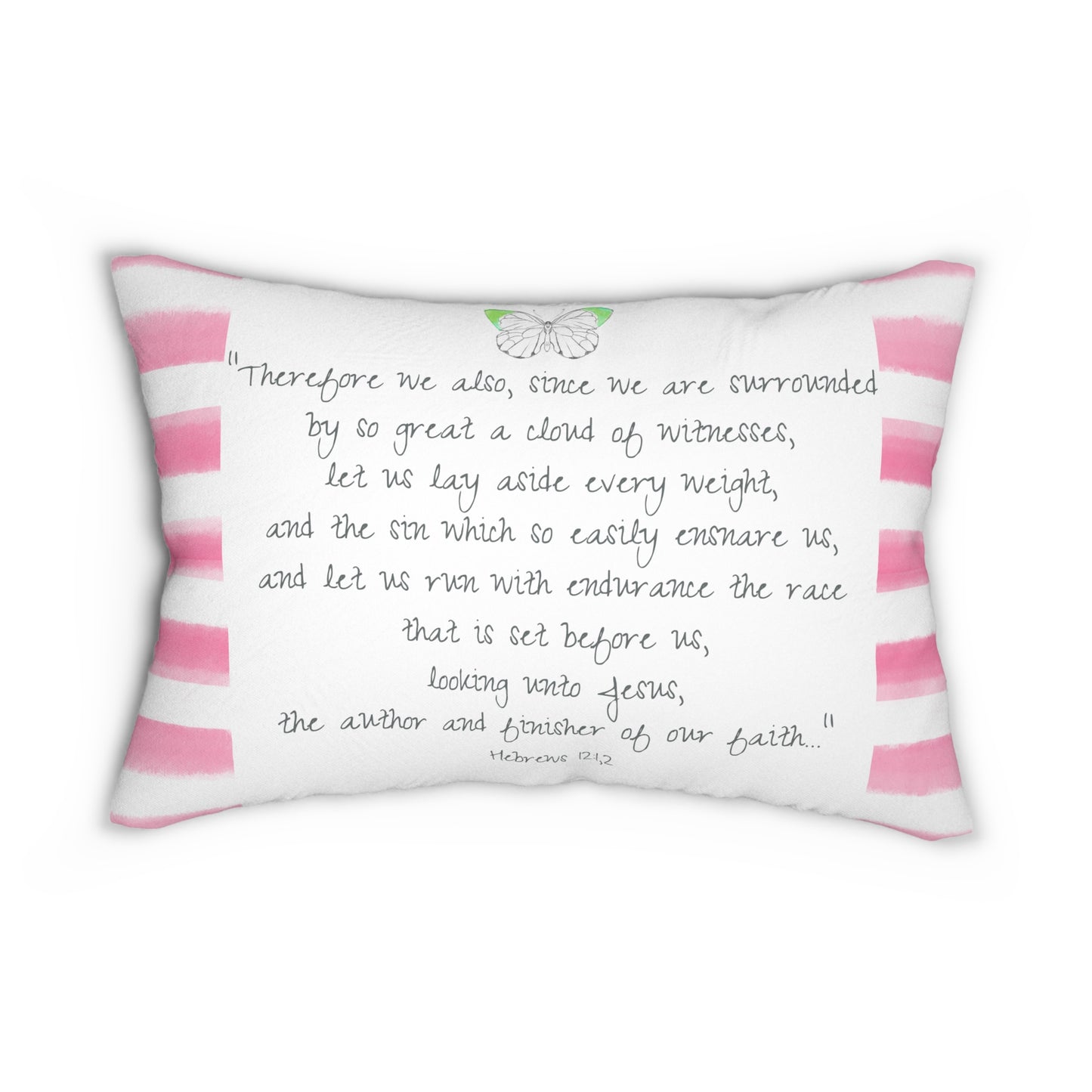 Kitty Fun Polyester Lumbar Pillow "Therefore we also..."