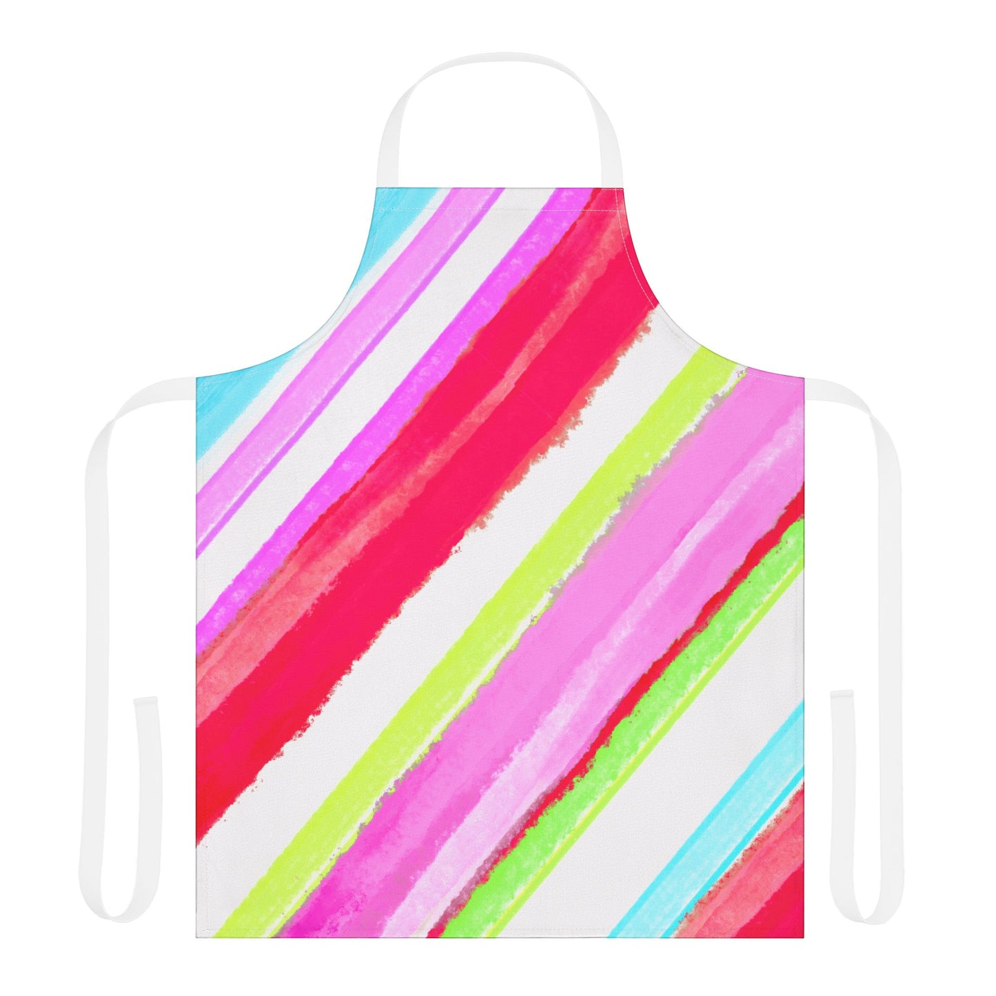 Diagonal Stripes Apron