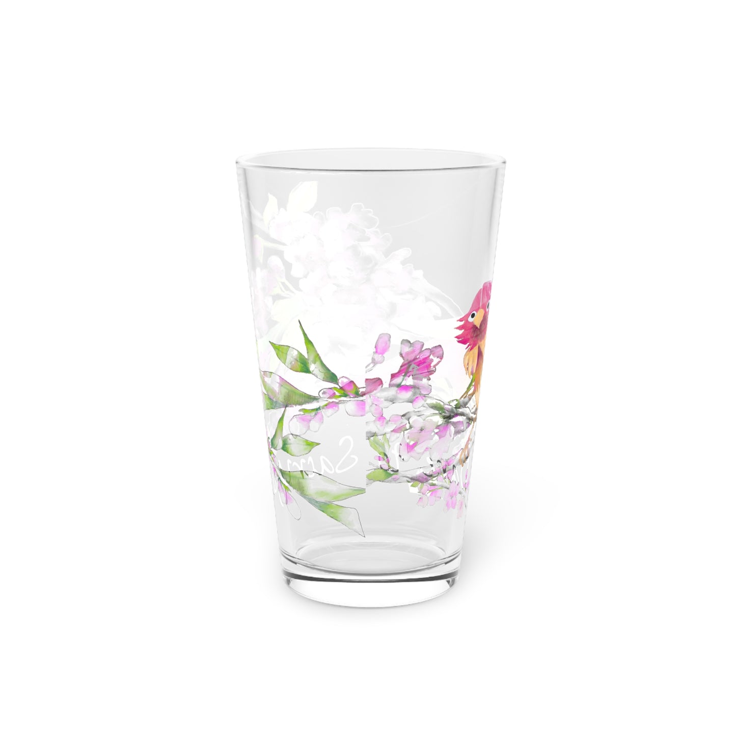 Cherry Chirp Pint Glass "Dare to Sacrifice"