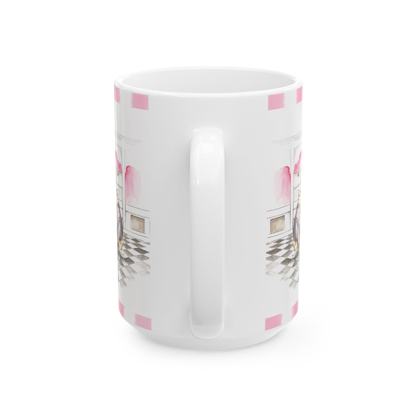 Kitty Fun Mug “The man who doesn’t read…”