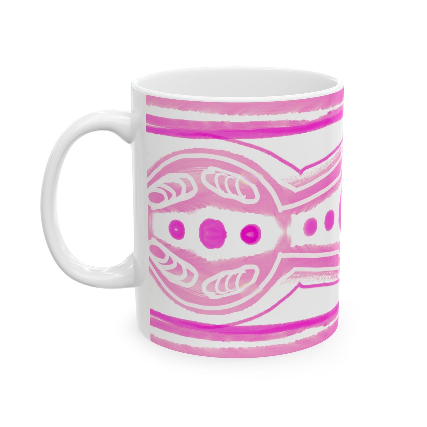 Pattern Play Mug Raspberry