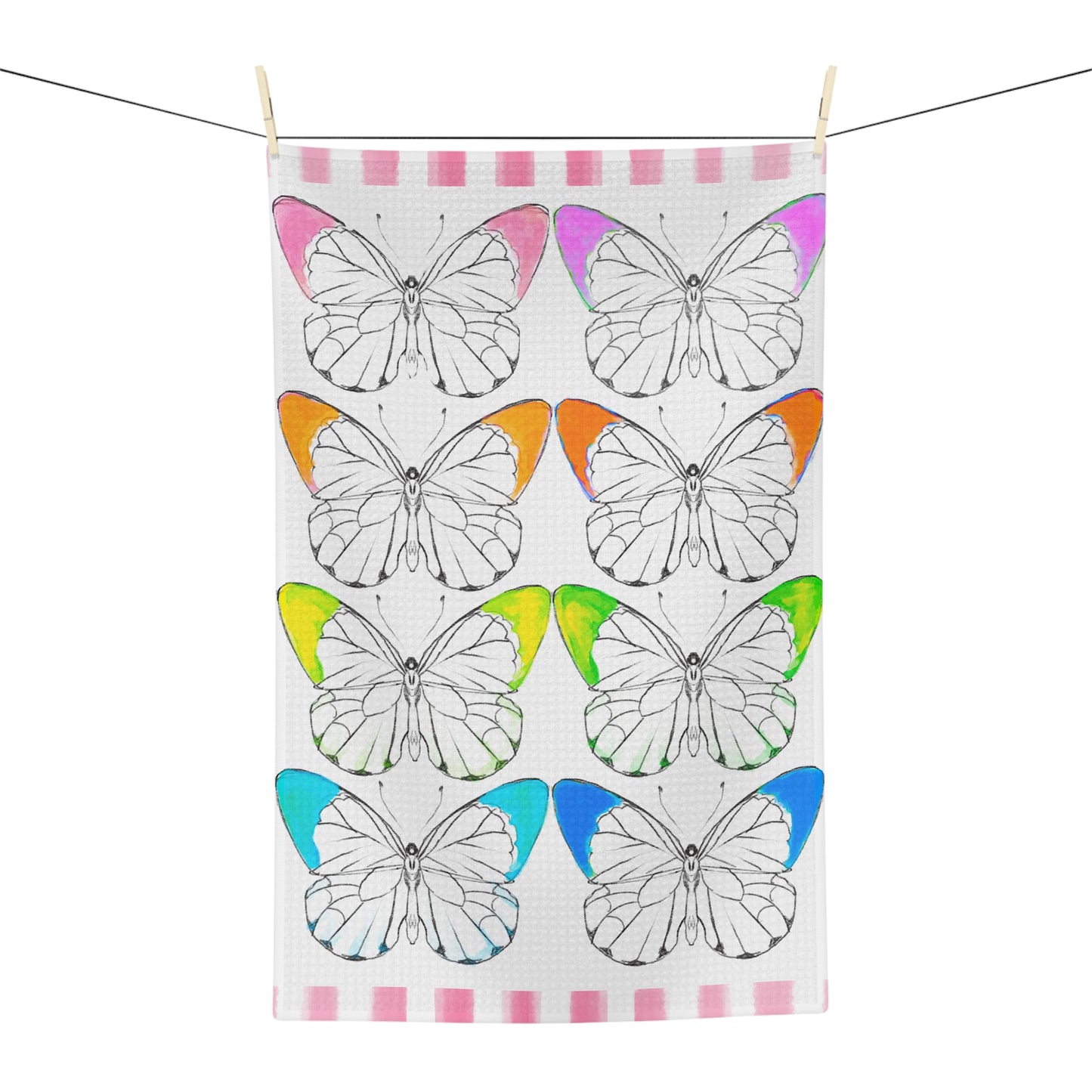 Chroma Microfiber Tea Towel