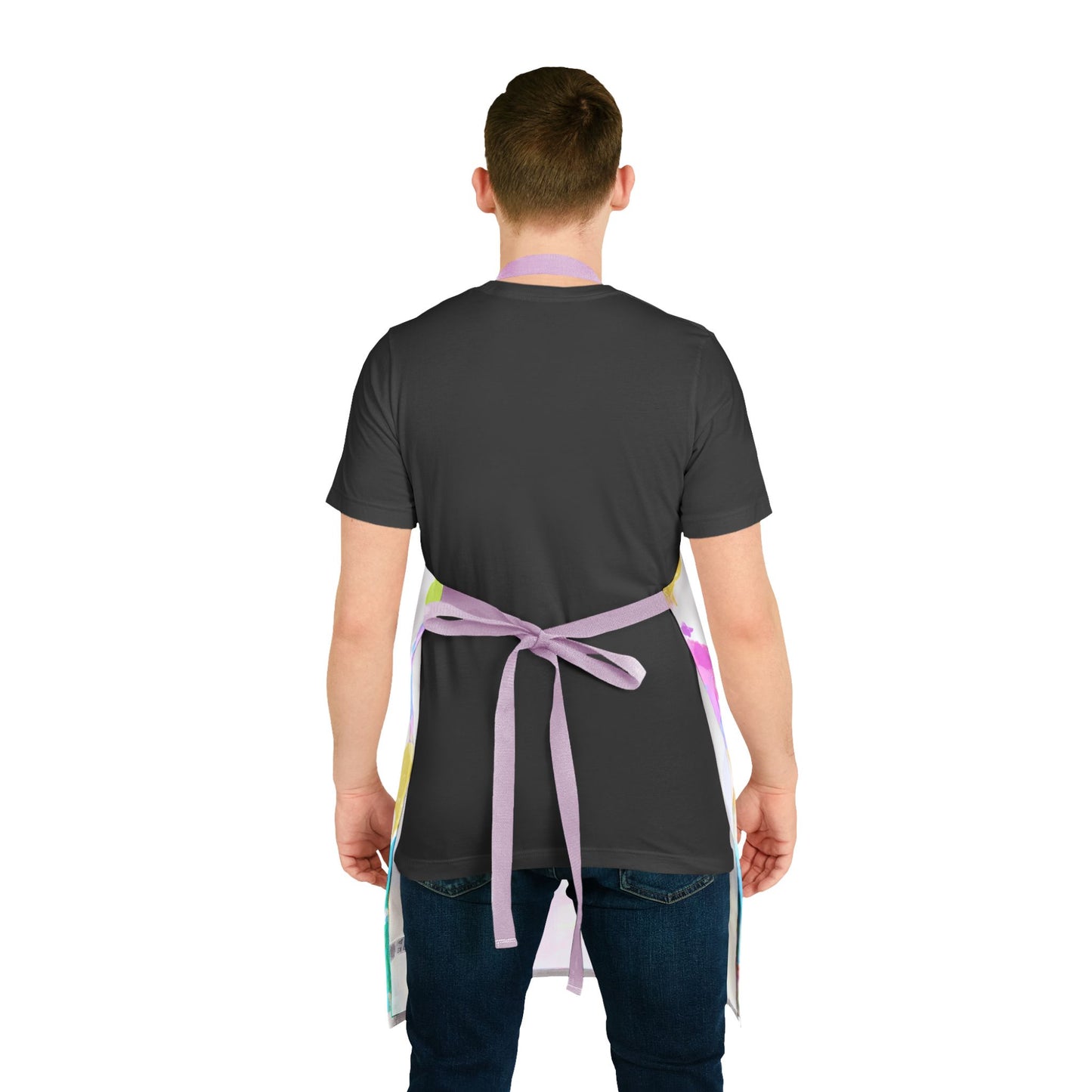 Zinnia Color Splash Apron