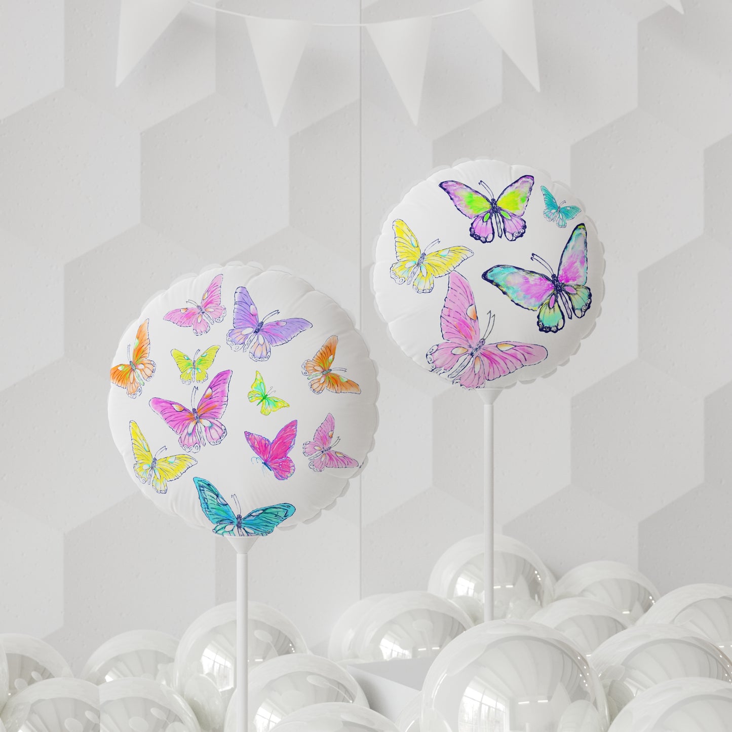 Celebrations Balloon Round 11" Butterfly Celebation
