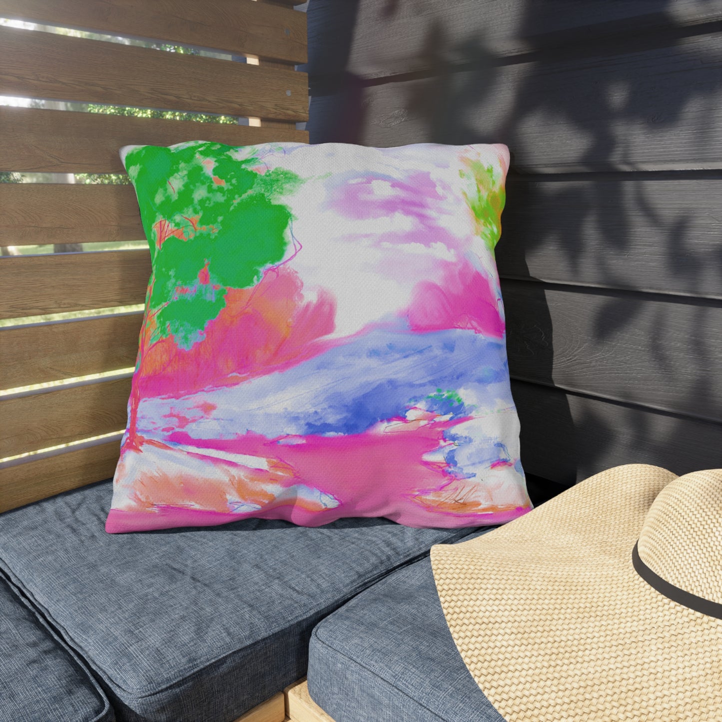 Joyful Landscapes Outdoor Pillows