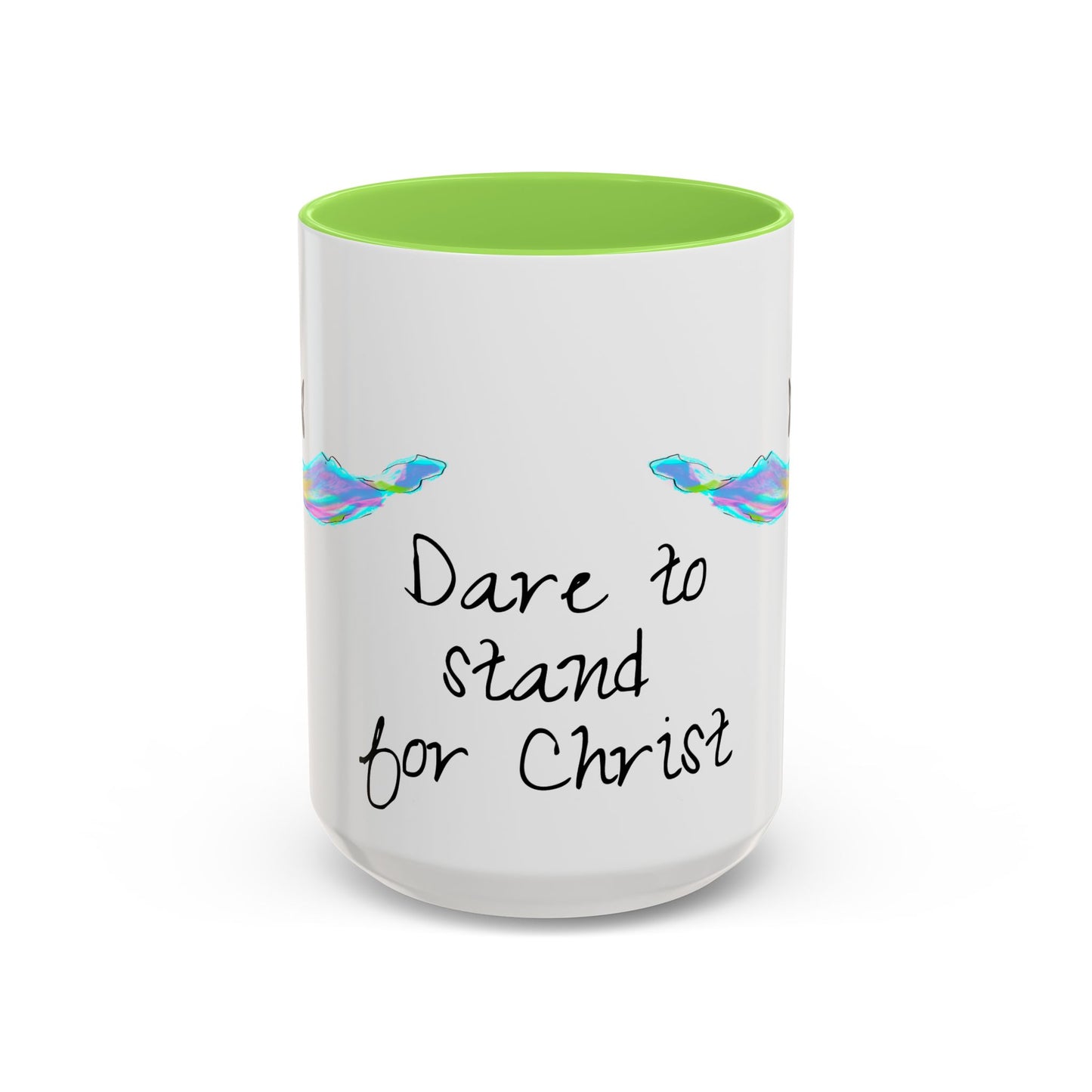 Vibrant Tulips Mugs “Dare to Stand for Christ”