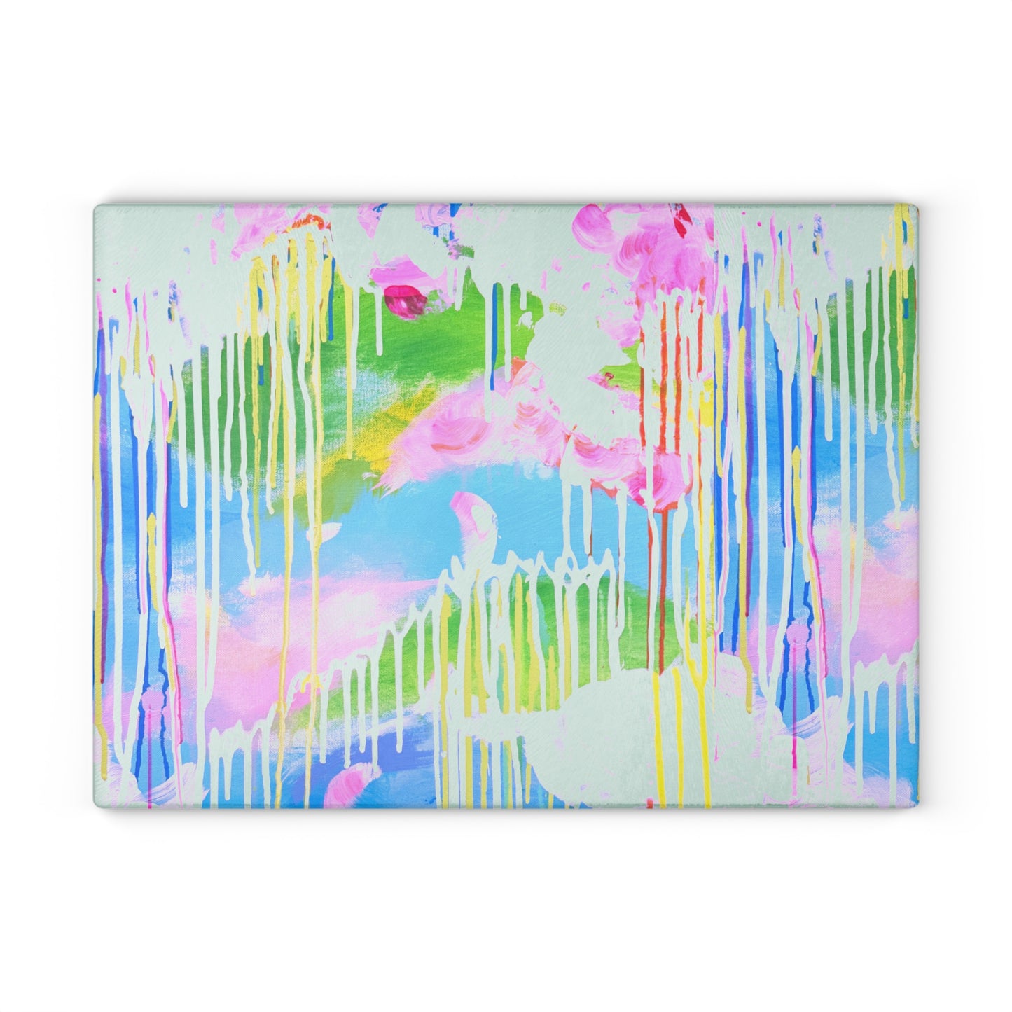 Glass Cutting Board Abstract