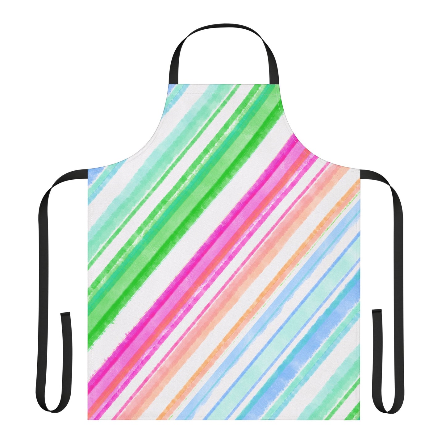 Diagonal Stripes Apron