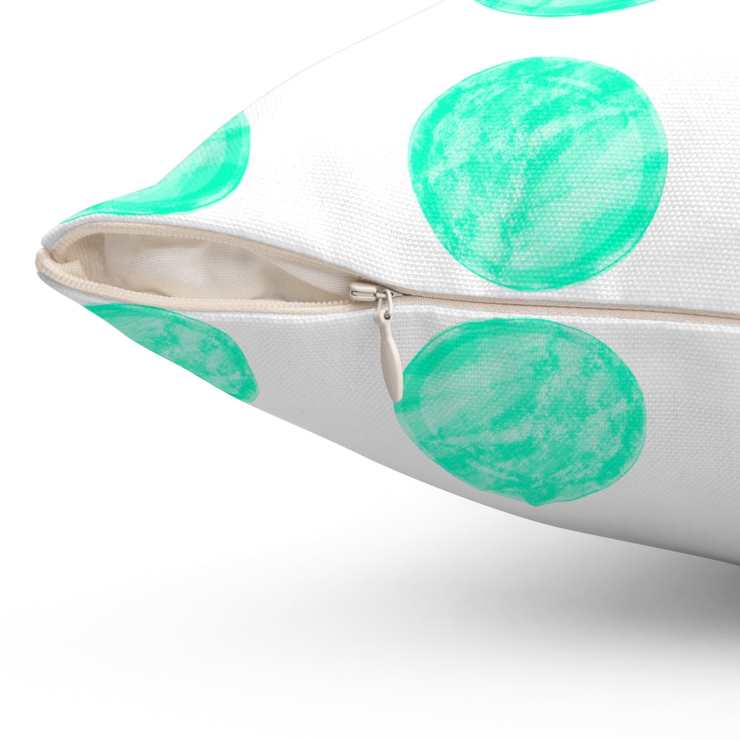 Polka Dot Joy Pillow "Light from within beautifies a home"