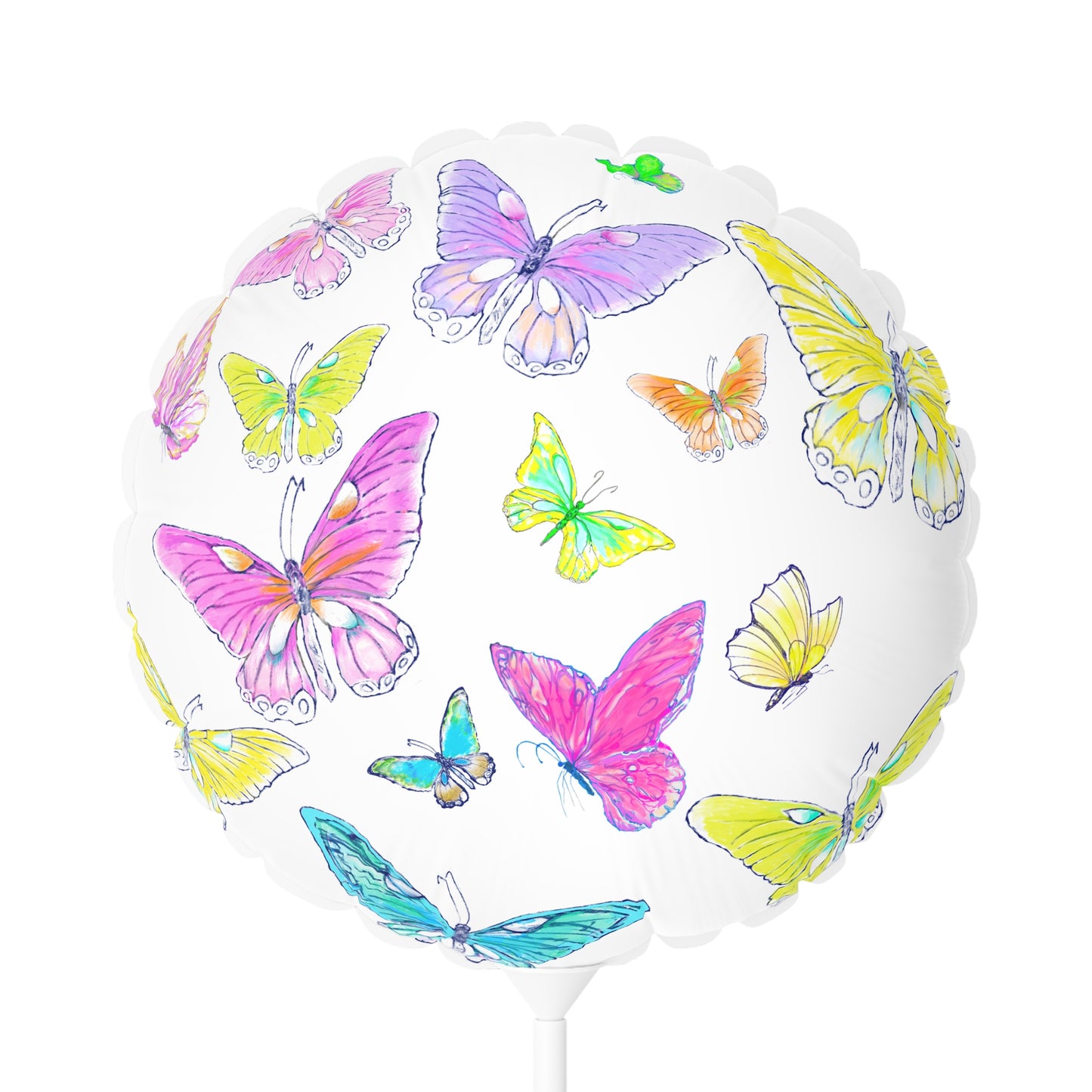 Celebrations Balloon Round 11" Butterfly Celebration