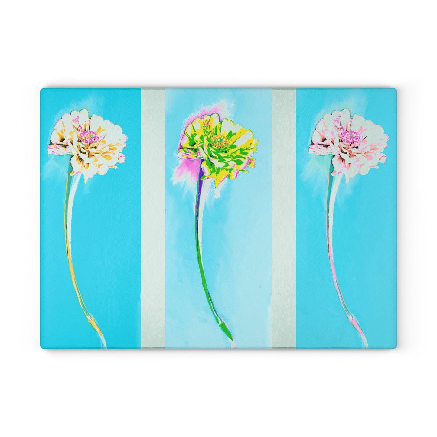 Glass Cutting Boards Zinnia Color Story