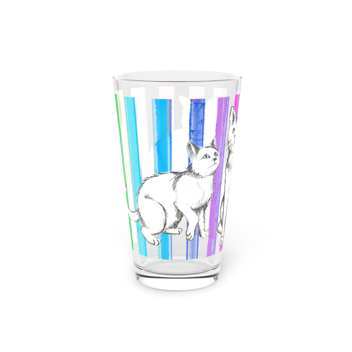 Kitty Fun Pint Glass