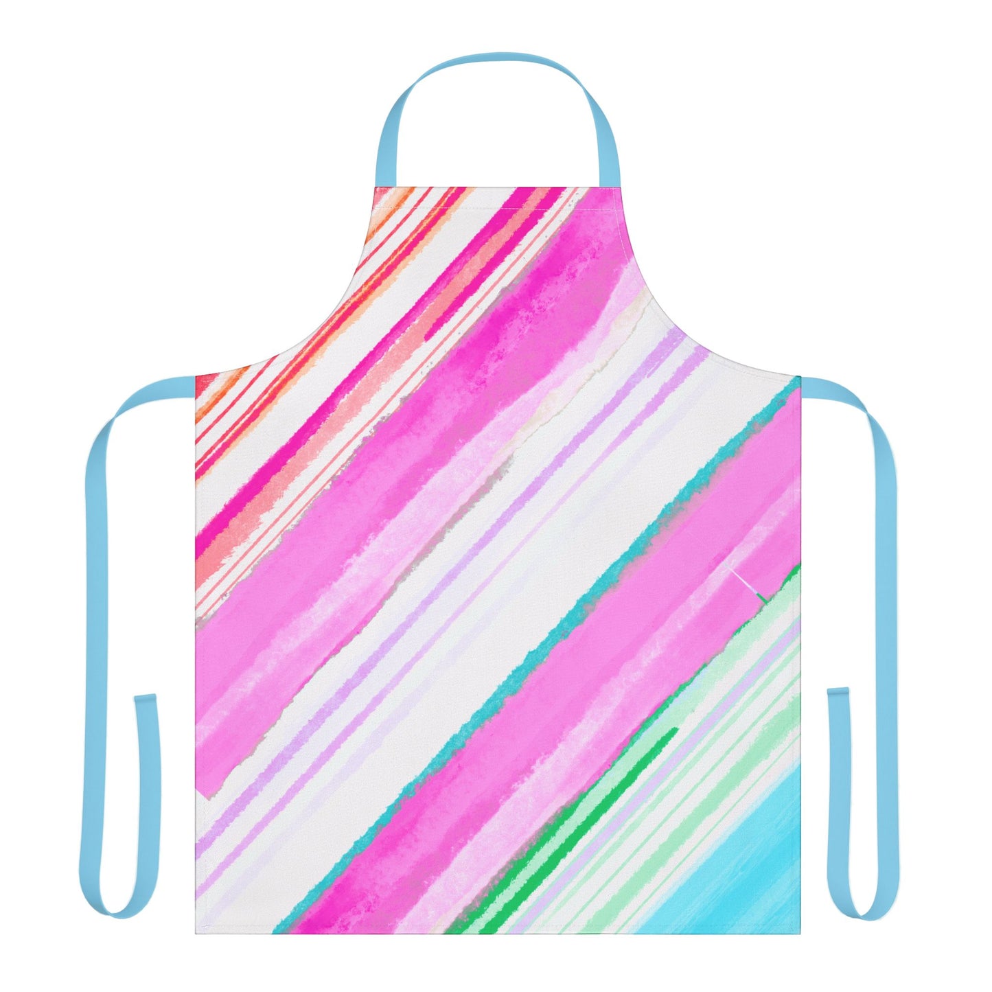 Diagonal Stripes Apron