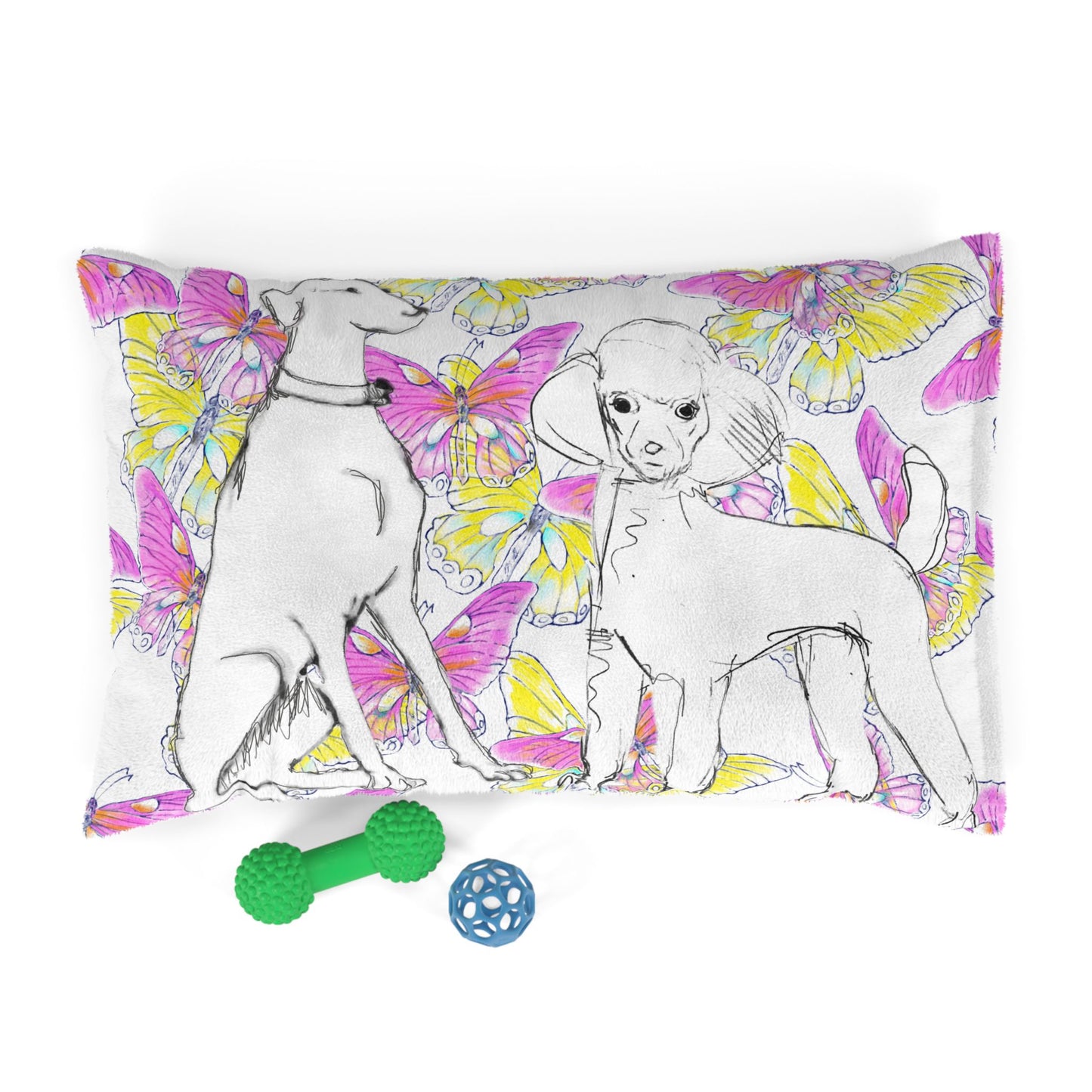 Pet Beds Butterfly Fun