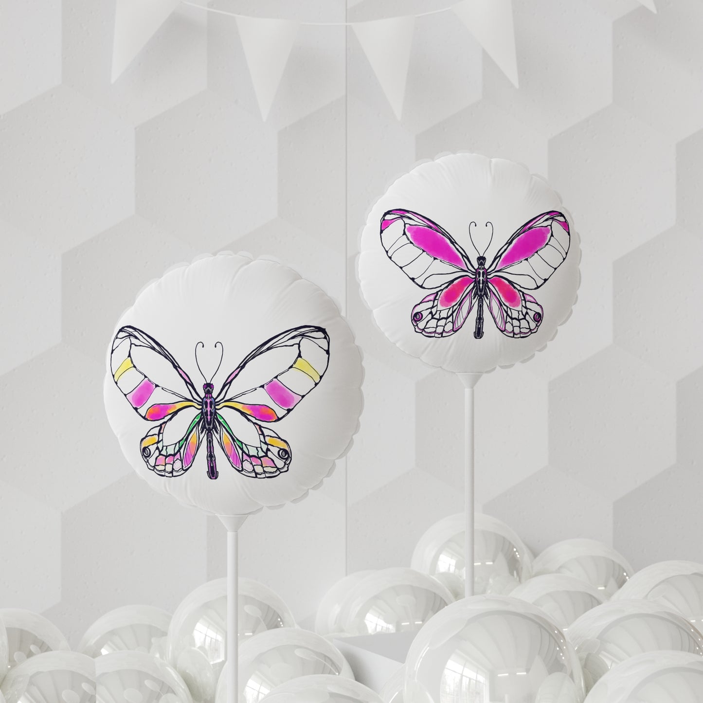 Celebrations Balloon Round 11" Butterfly Celebration
