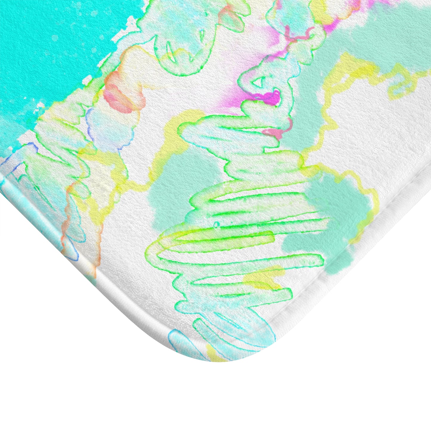 Bath Mats Color Bloom