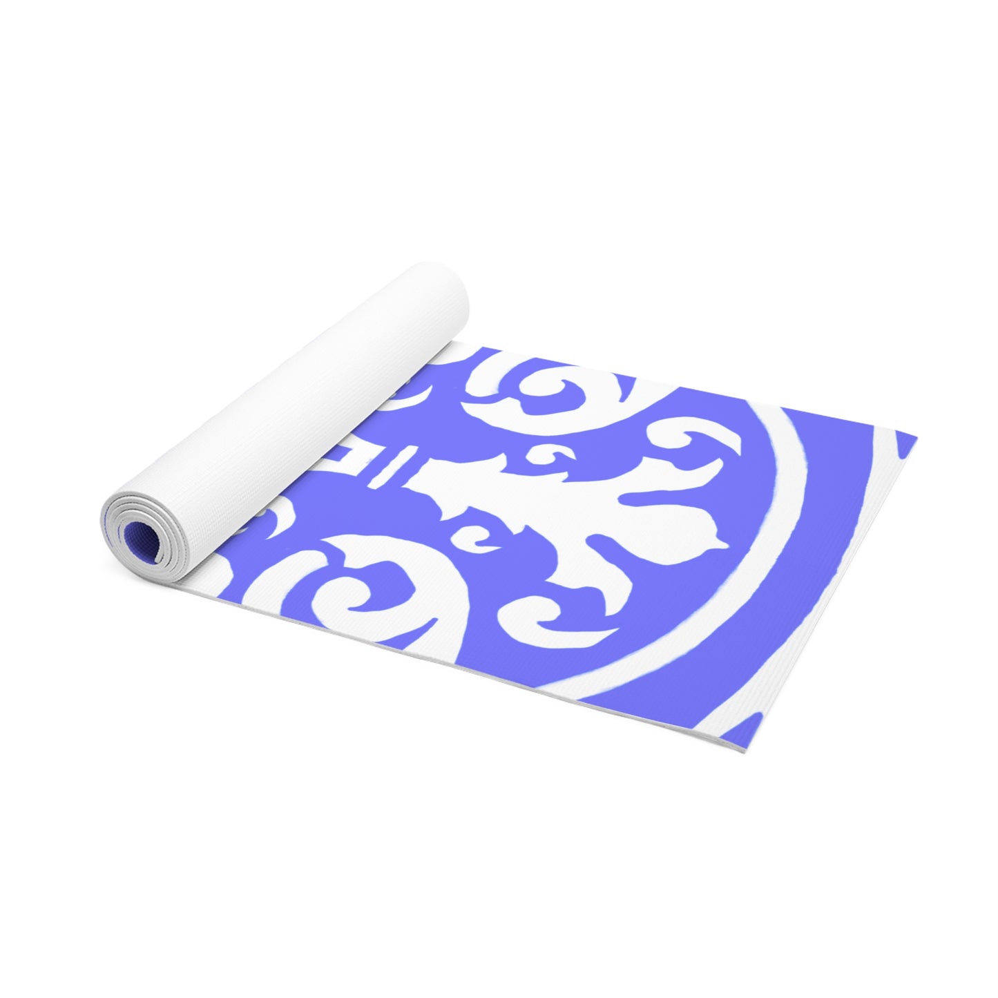 Scrollwork Exercise Mat Lilac