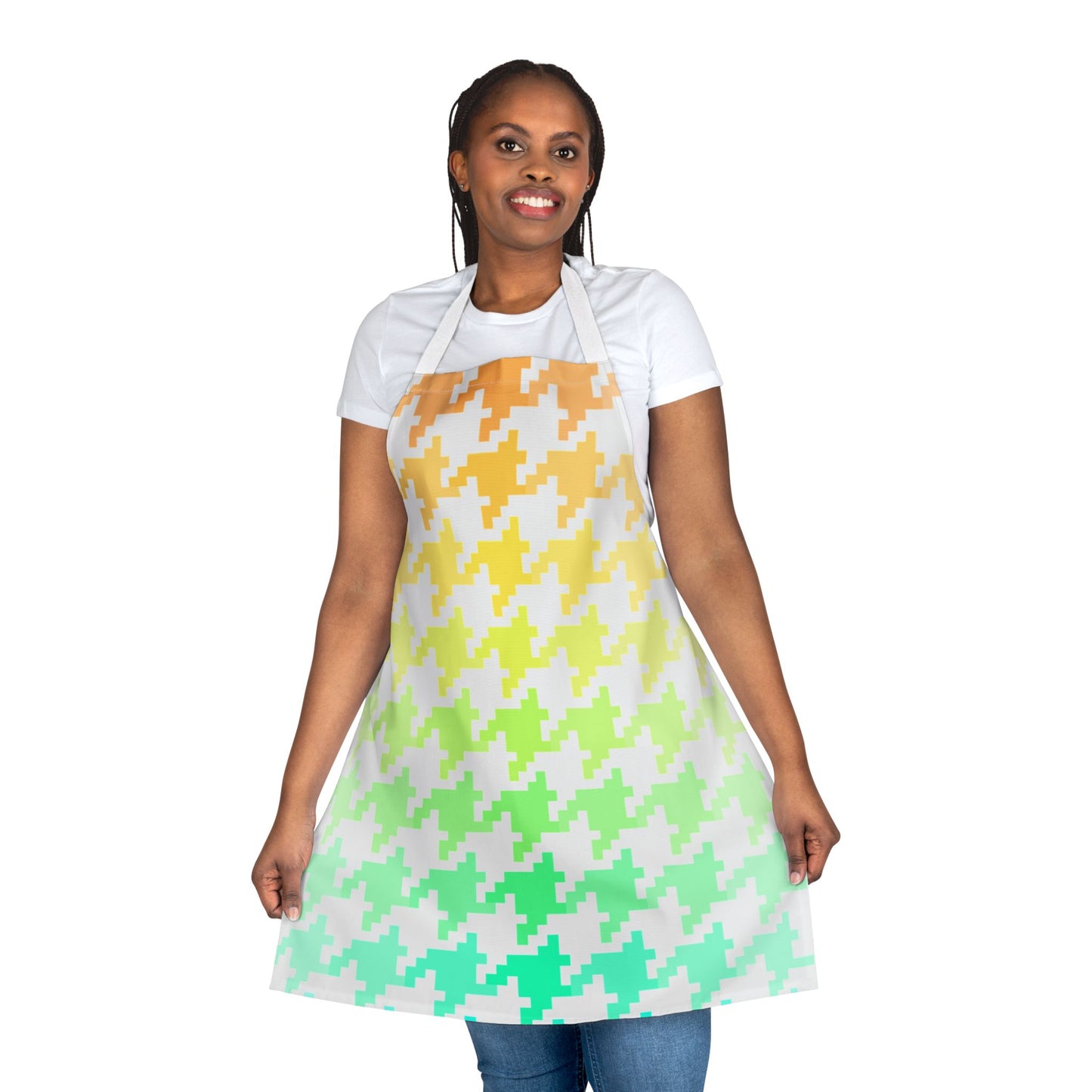 Hounds Tooth Fun Apron