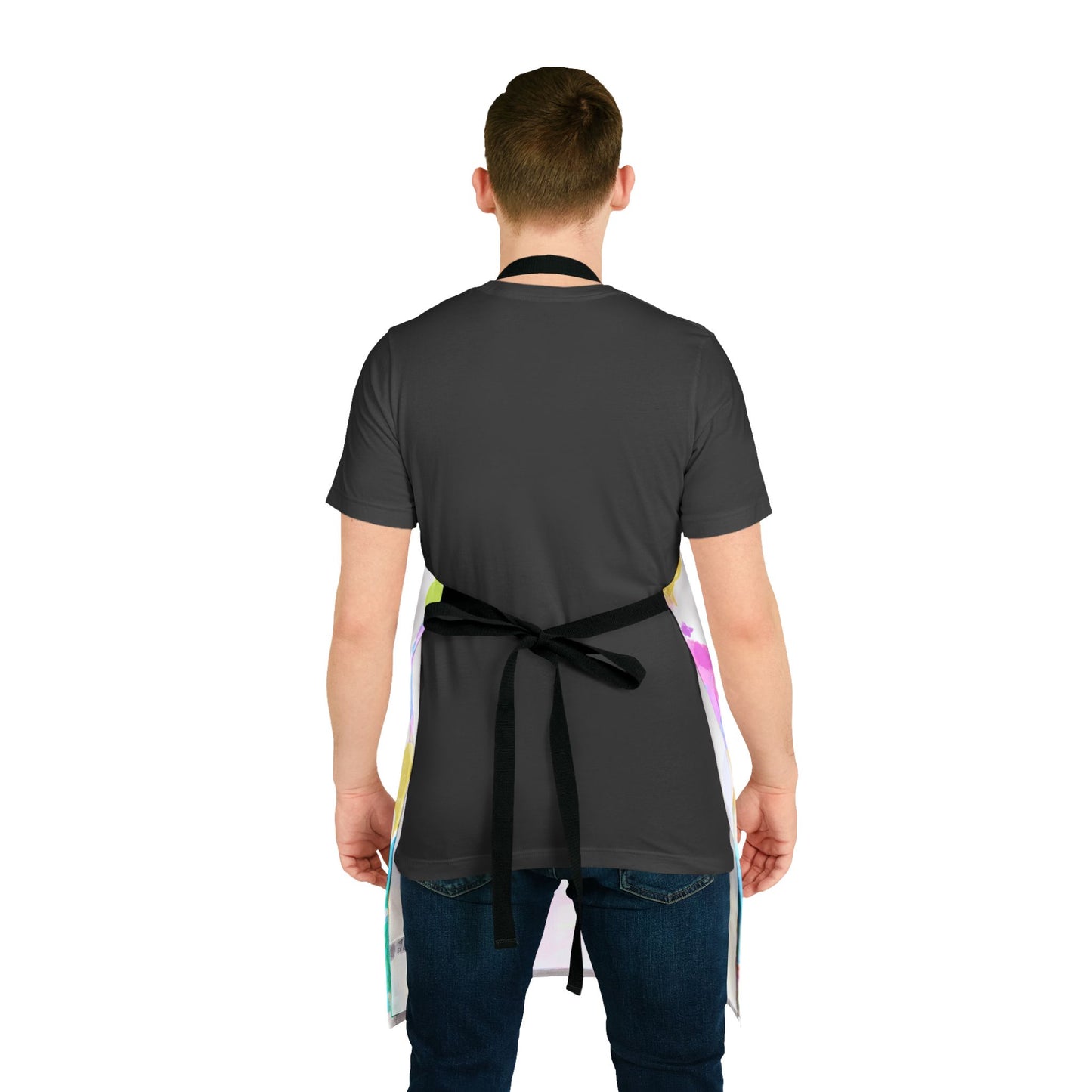 Zinnia Color Splash Apron