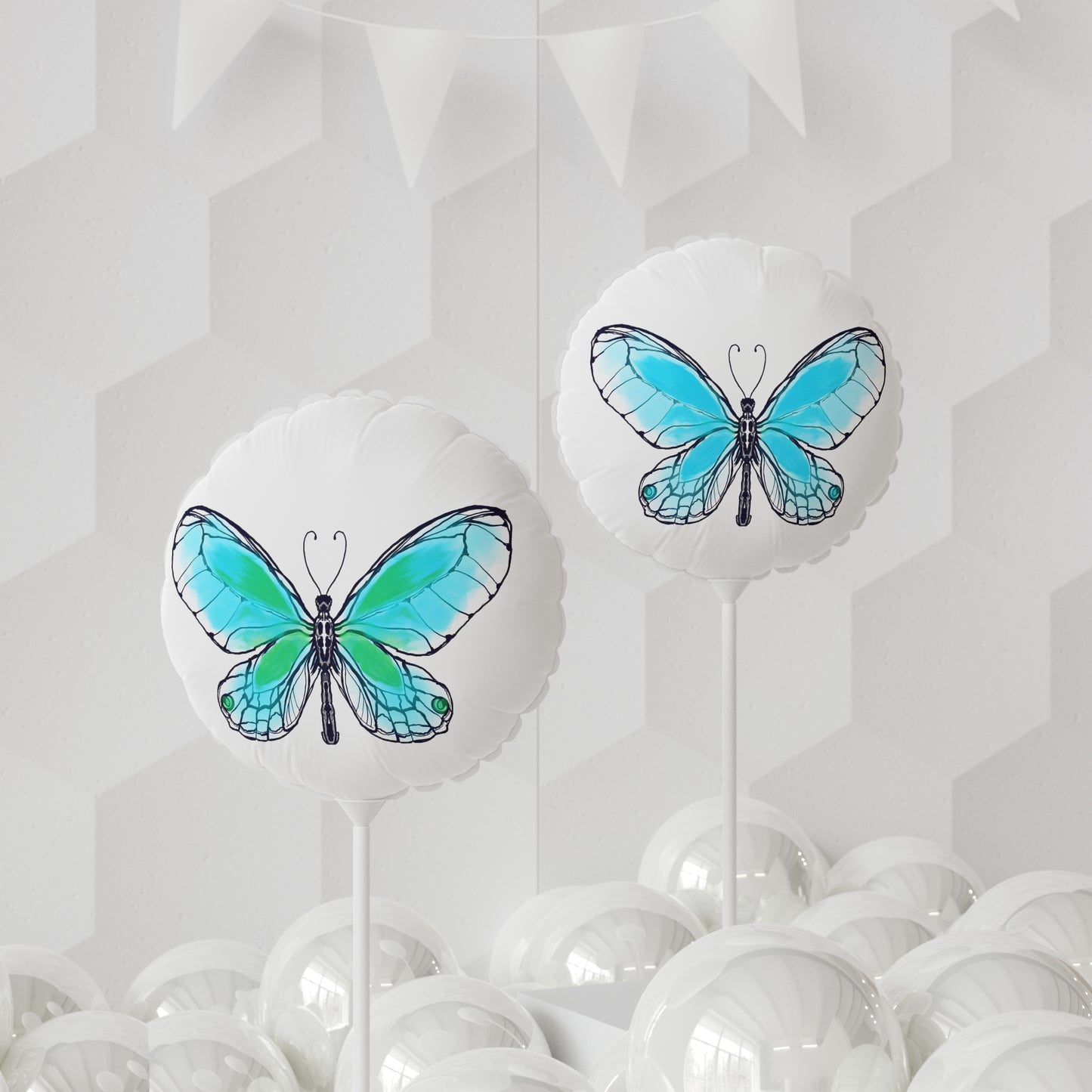 Celebrations Balloon Round 11" Butterfly Celebration