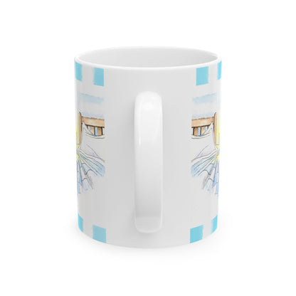 Kitty Fun Mug “When God inclines…”