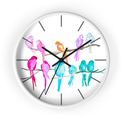 Jolly Birds Wall Clock, Multi-Color