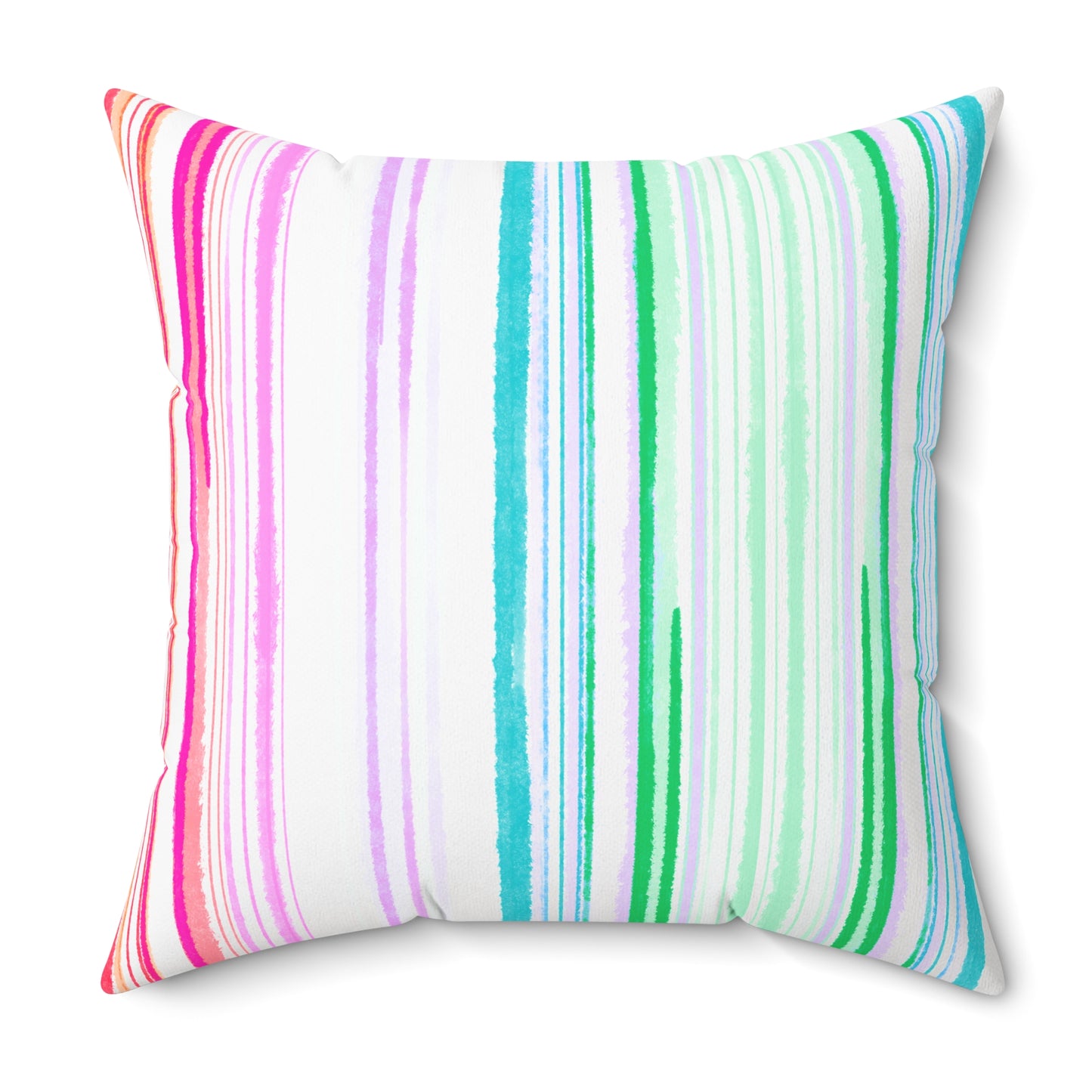 Polyester Euro Square Pillow Joyful Blooms