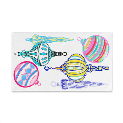 Hand Towel Merry Ornaments