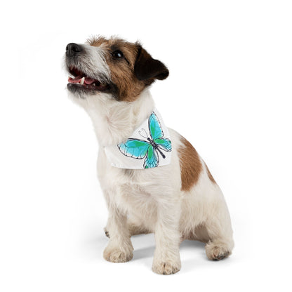 Pet Bandana Collar Colorful Flutter Charm